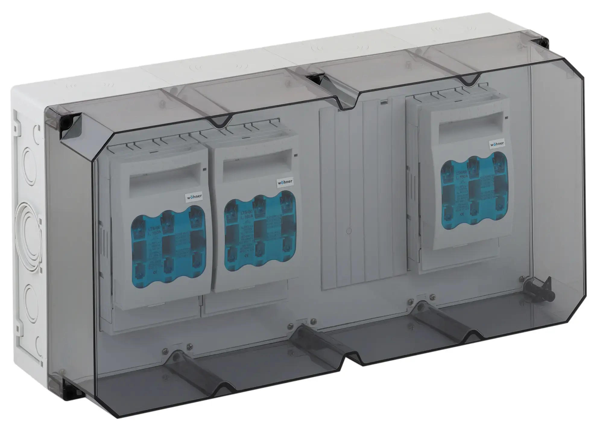 Spelsberg 76643501 Fuse enclosure, transparent, Type of protection IP54/IP65 , Impact strength IK08, Protection class II, Rated voltage 690V AC, Halogen free (img_001) Spelsberg 76643501 Fuse enclosure, transparent, Type of protection IP54/IP65 , Impact strength IK08, Protection class II, Rated voltage 690V AC, Halogen free (img_001)