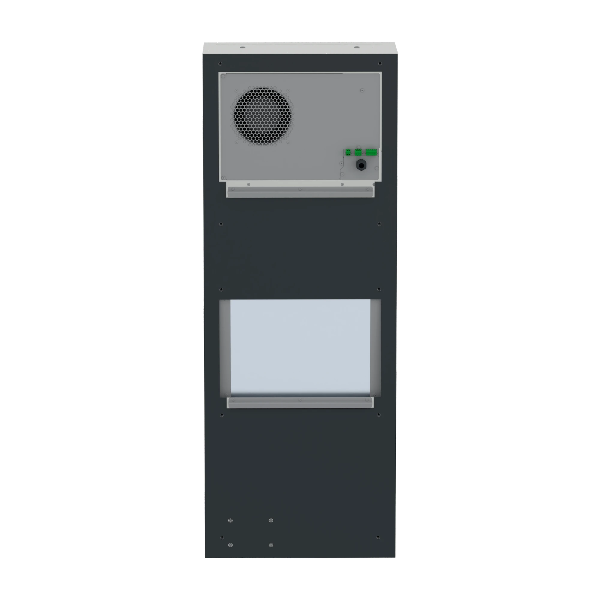 Schneider Electric NSYCU4K3P4DG Wall-mounted cooling unit, networked, Climasys CU, 4000W, 3-pole, 380/460V, 50/60Hz, IP55 (img_004) Schneider Electric NSYCU4K3P4DG Wall-mounted cooling unit, networked, Climasys CU, 4000W, 3-pole, 380/460V, 50/60Hz, IP55 (img_004)