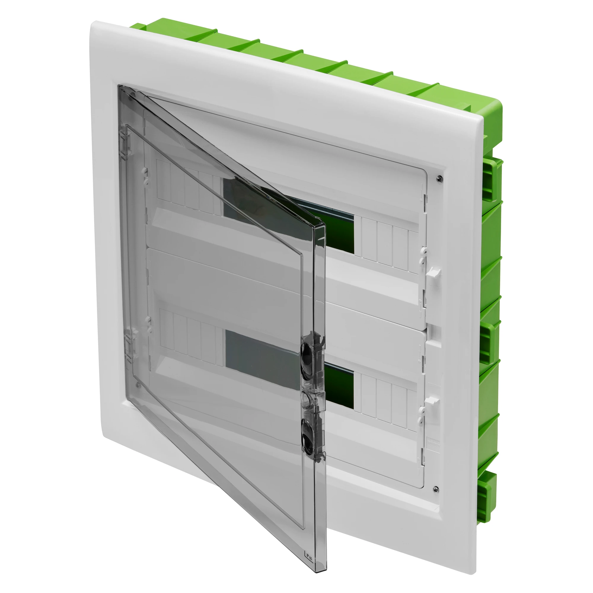 GEWISS GW40609PM DISTRIBUTION BOARD - GREEN WALL - FOR MOBILE AND PLASTERBOARD WALLS - WITH SMOKED WINDOW PANEL AND EXTRACTABLE FRAME - 36 (18X2) MODULES IP40 (img_001) GEWISS GW40609PM DISTRIBUTION BOARD - GREEN WALL - FOR MOBILE AND PLASTERBOARD WALLS - WITH SMOKED WINDOW PANEL AND EXTRACTABLE FRAME - 36 (18X2) MODULES IP40 (img_001)