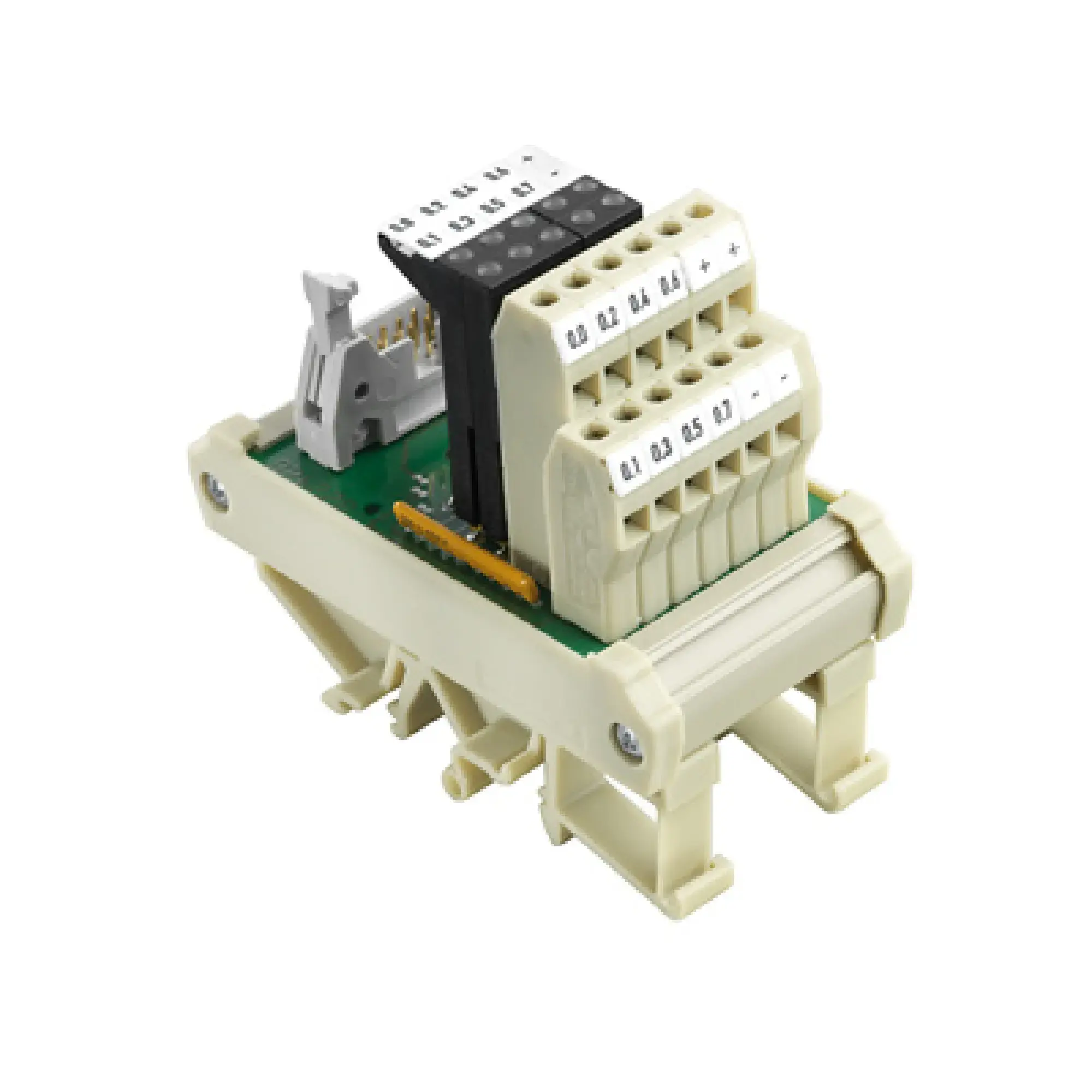 Weidmüller 8224260000 Interface module with terminal, connector, built-in, Plug-in connector in acc. with IEC60603-13 / DIN41651, 10-pole, LPK 2H 5.08mm, Screw connection (img_001) Weidmüller 8224260000 Interface module with terminal, connector, built-in, Plug-in connector in acc. with IEC60603-13 / DIN41651, 10-pole, LPK 2H 5.08mm, Screw connection (img_001)