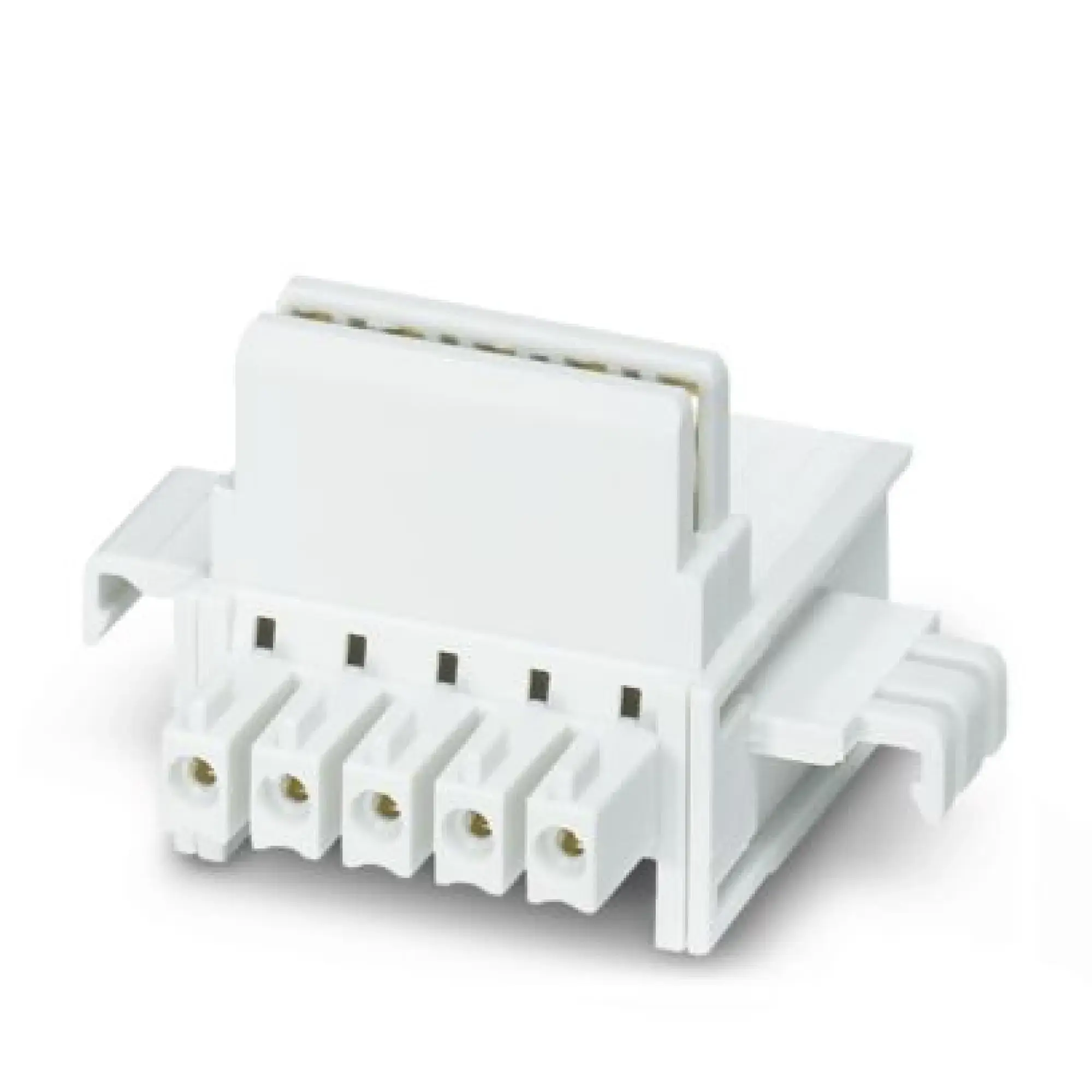Phoenix Contact 2713722 DIN rail bus connector ME 22,5 TBUS 1,5/ 5-ST-3,81 KMGY (img_001)