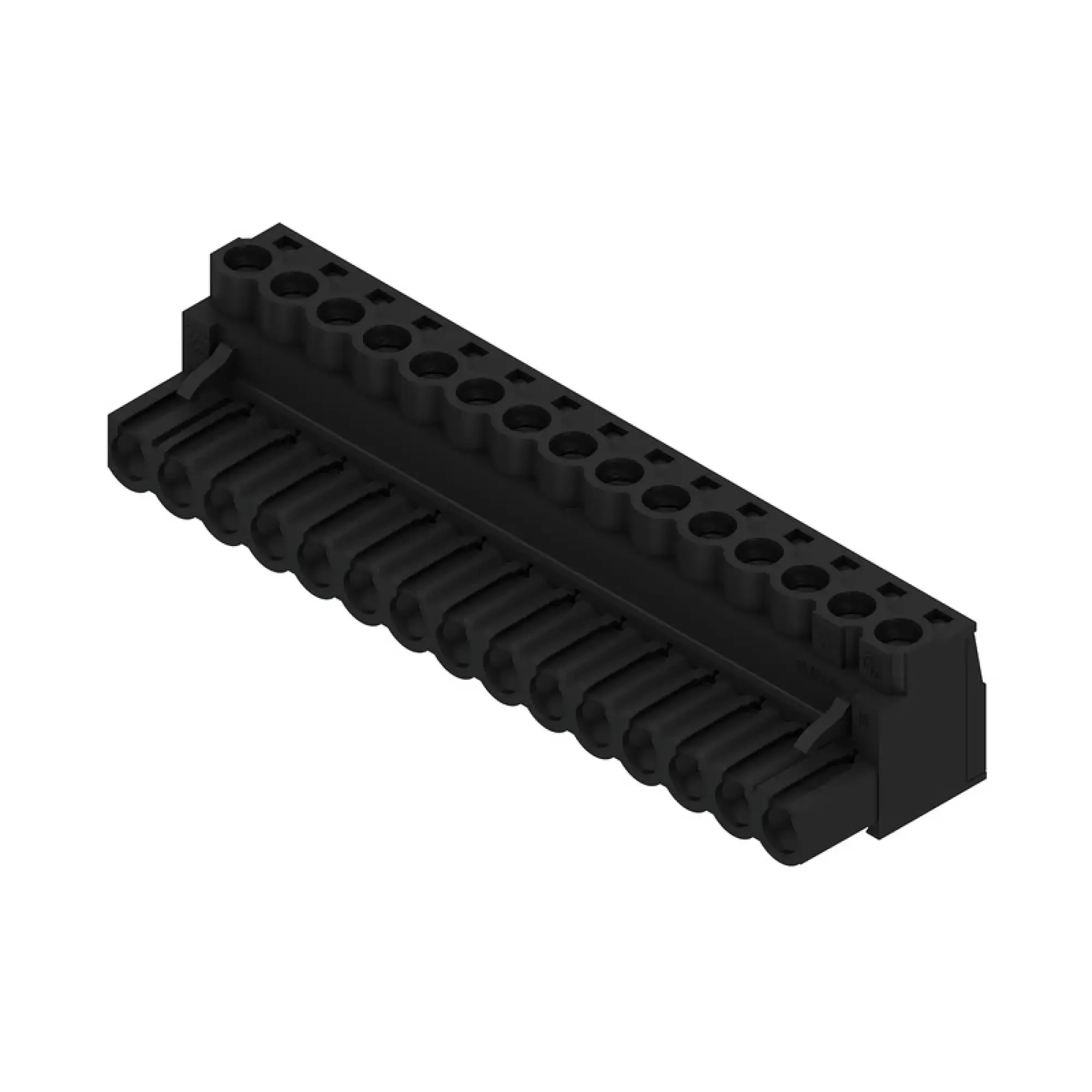 Weidmüller 1943940000 PCB connector (wire connection), 320 V, 23 A, Pitch in mm: 5.08, 4 mm², Number of poles: 15, Clamping yoke connection, Box (img_001) Weidmüller 1943940000 PCB connector (wire connection), 320 V, 23 A, Pitch in mm: 5.08, 4 mm², Number of poles: 15, Clamping yoke connection, Box (img_001)