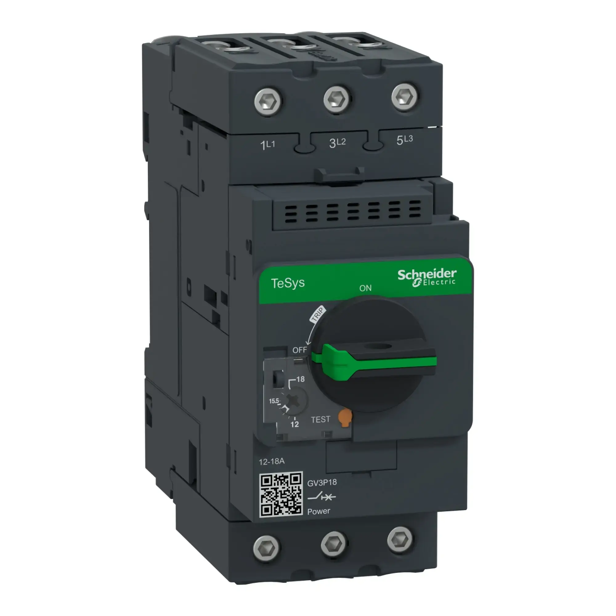 Schneider Electric GV3P18 Motor protection switch, 3p, 12-18A, magnetic trigger (img_005)