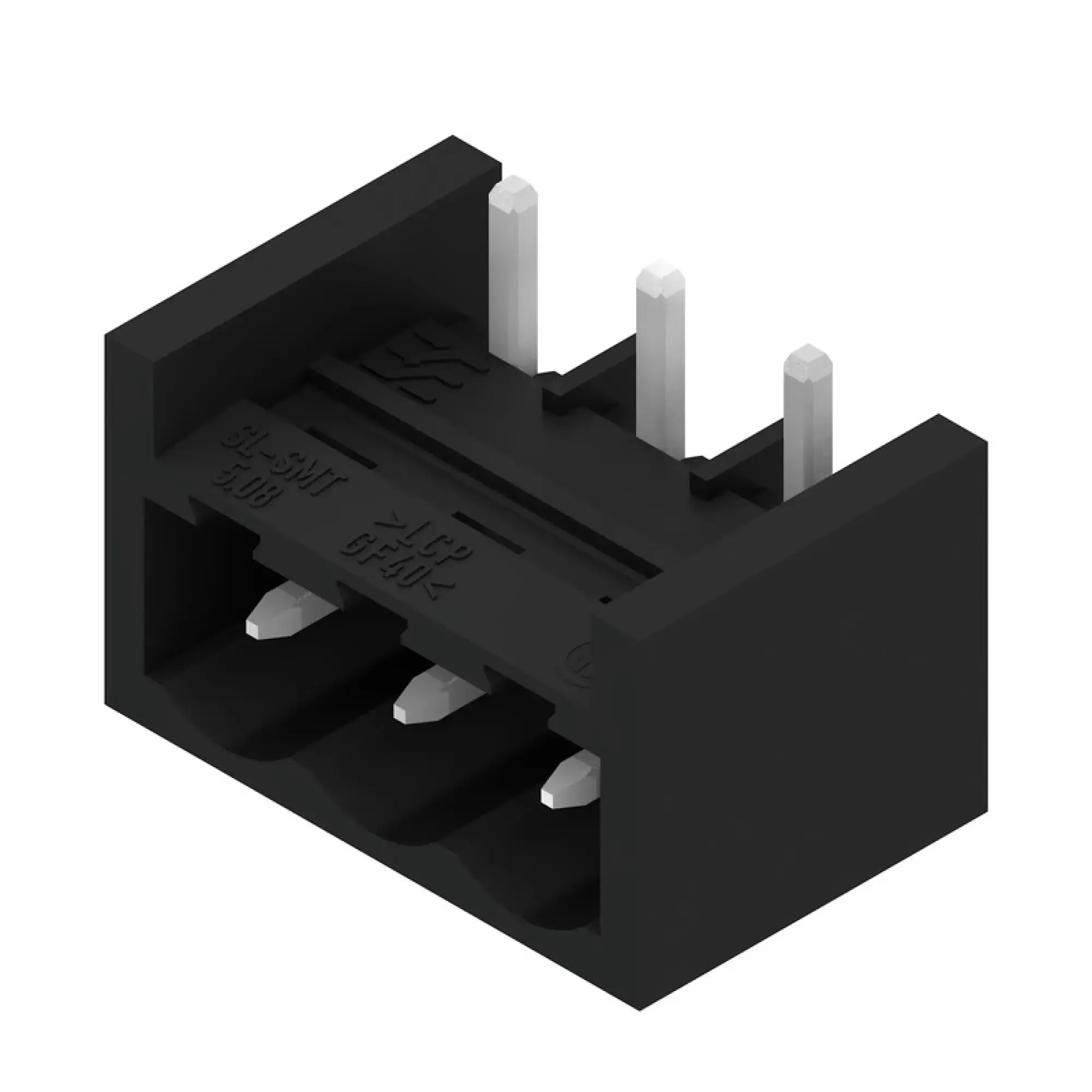 Weidmüller 1877380000 PCB connector (board connection), 320 V, 27.5 A, Pitch in mm: 5.08, Number of poles: 3, THT/THR solder connection, Box (img_001)
