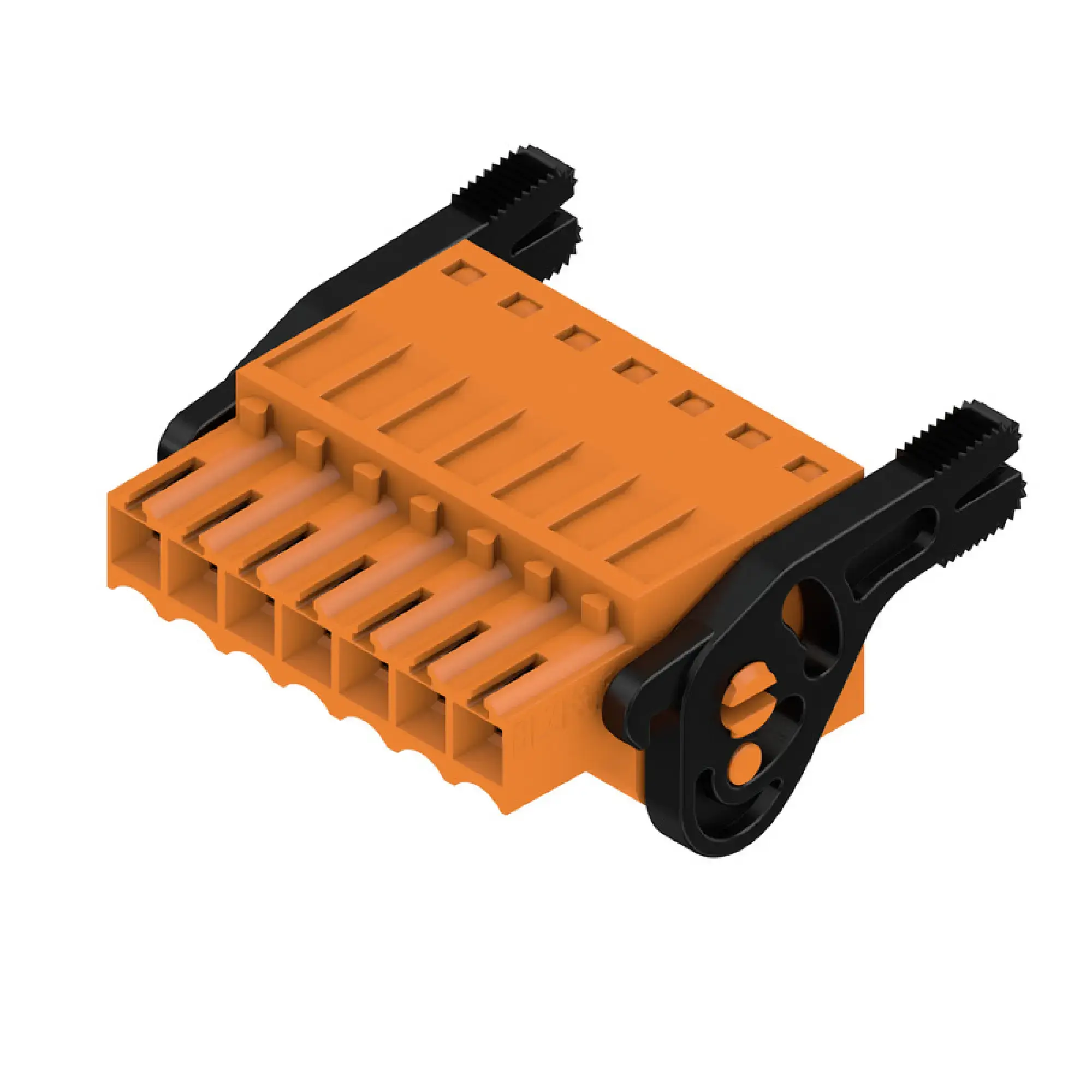 Weidmüller 1531290000 PCB connector (wire connection), 160 V, 14.5 A, Pitch in mm: 3.50, 1.5 mm², Number of poles: 7, Tension-clamp connection, Box BLZF 3.50/07/180LR SN OR BX (img_001) Weidmüller 1531290000 PCB connector (wire connection), 160 V, 14.5 A, Pitch in mm: 3.50, 1.5 mm², Number of poles: 7, Tension-clamp connection, Box BLZF 3.50/07/180LR SN OR BX (img_001)