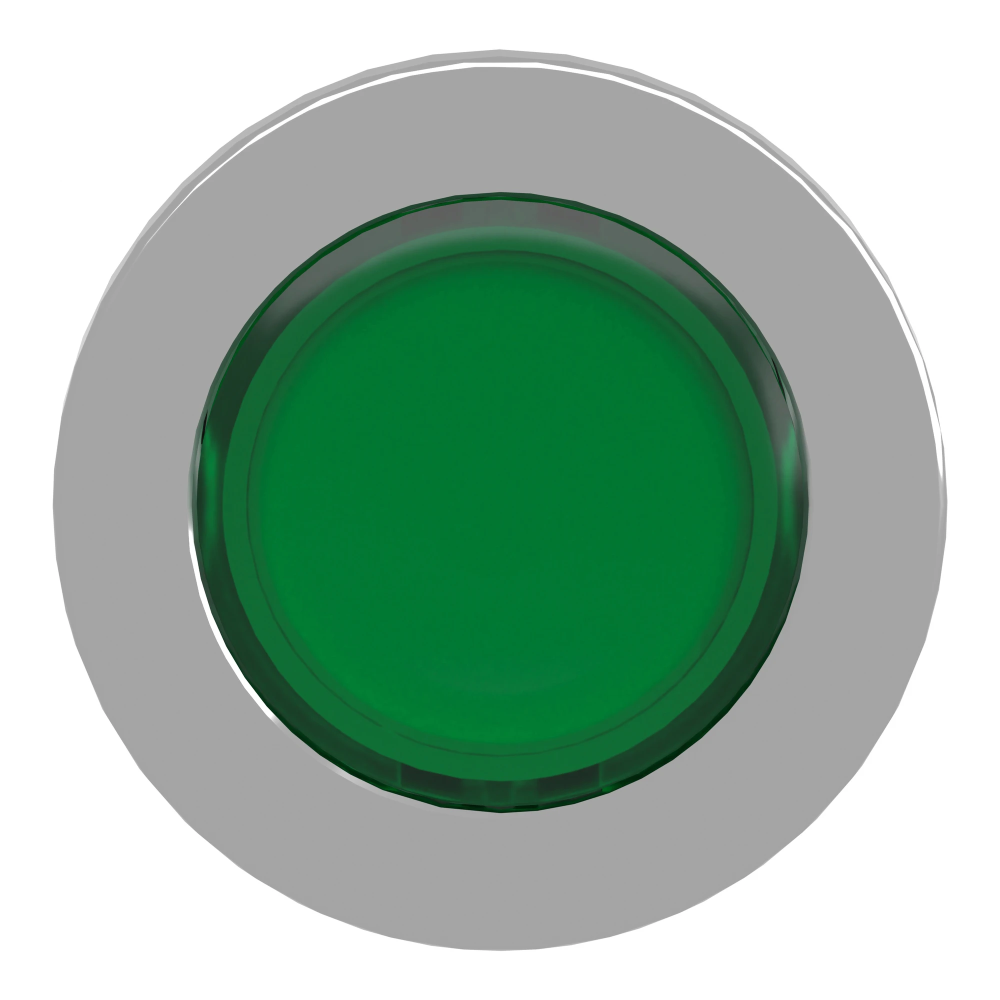 Schneider Electric ZB4FV033 Pilot light, Front element, Harmony XB4F, Metal, 30mm, green, for universal LED, smooth dome (img_004)