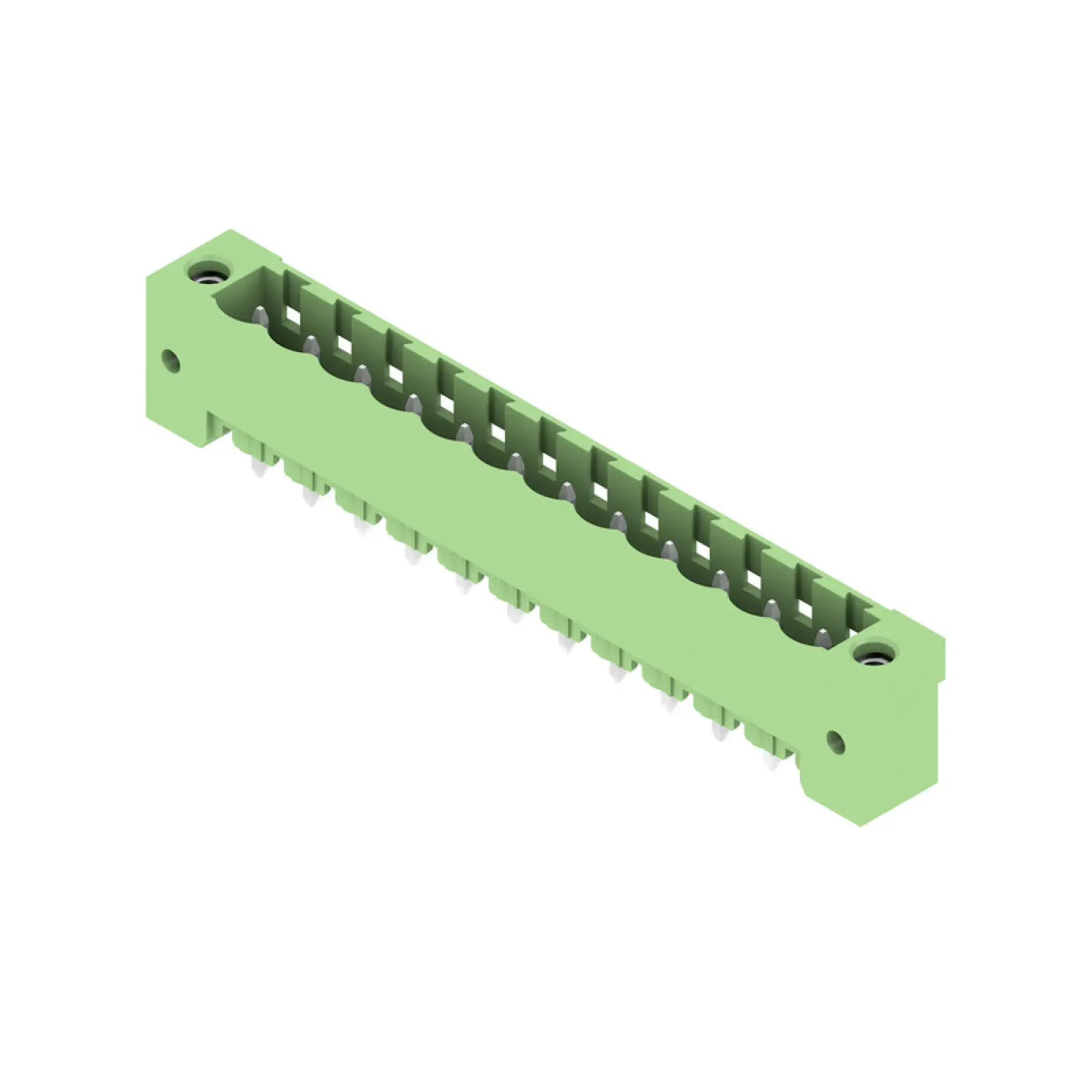 Weidmüller 1506070000 PCB connector (board connection), 320 V, 24 A, Pitch in mm: 5.08, Number of poles: 12, THT solder connection, Box (img_001)