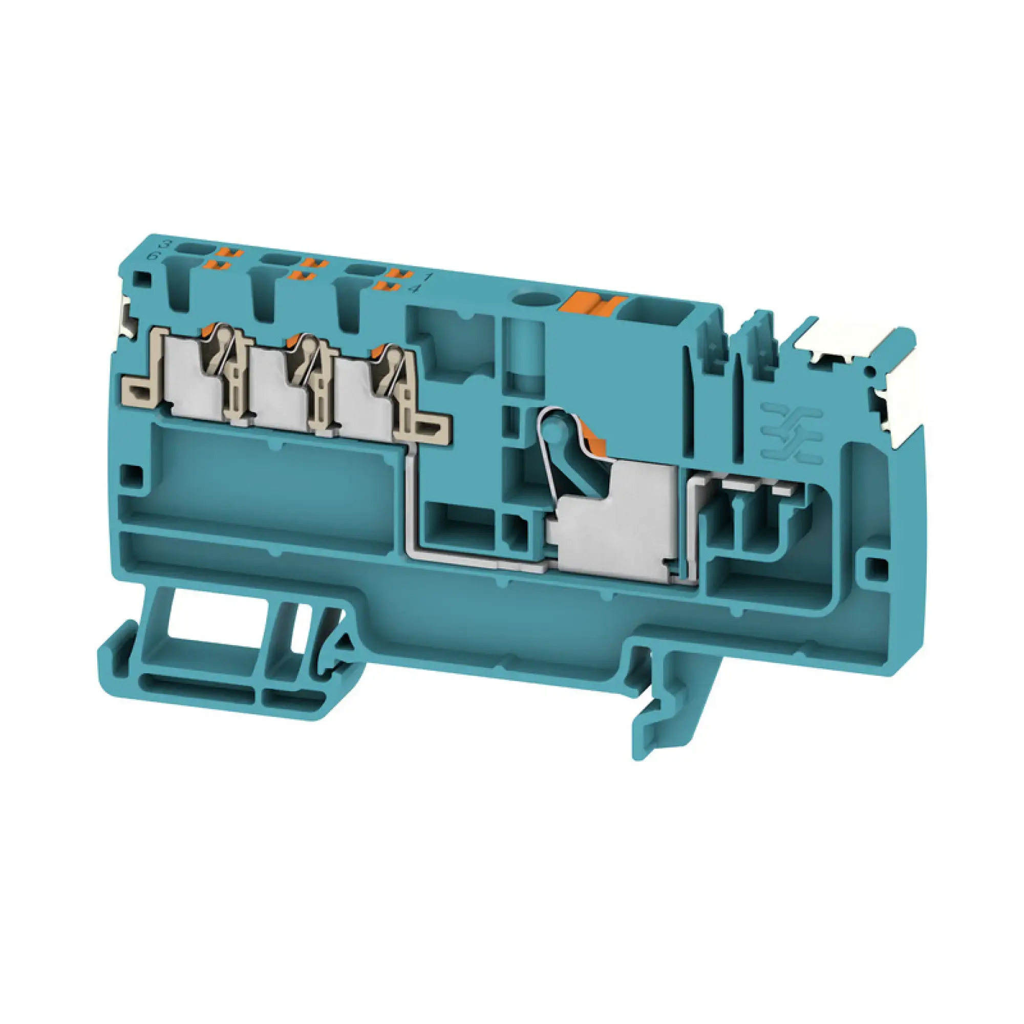 Weidmüller 2675410000 Potential distributor terminal, PUSH IN, blue, 6 mm², 41 A, 500 V, Number of connections: 1, Number of levels: 1, TS 35, V-0, Wemid (img_001) Weidmüller 2675410000 Potential distributor terminal, PUSH IN, blue, 6 mm², 41 A, 500 V, Number of connections: 1, Number of levels: 1, TS 35, V-0, Wemid (img_001)
