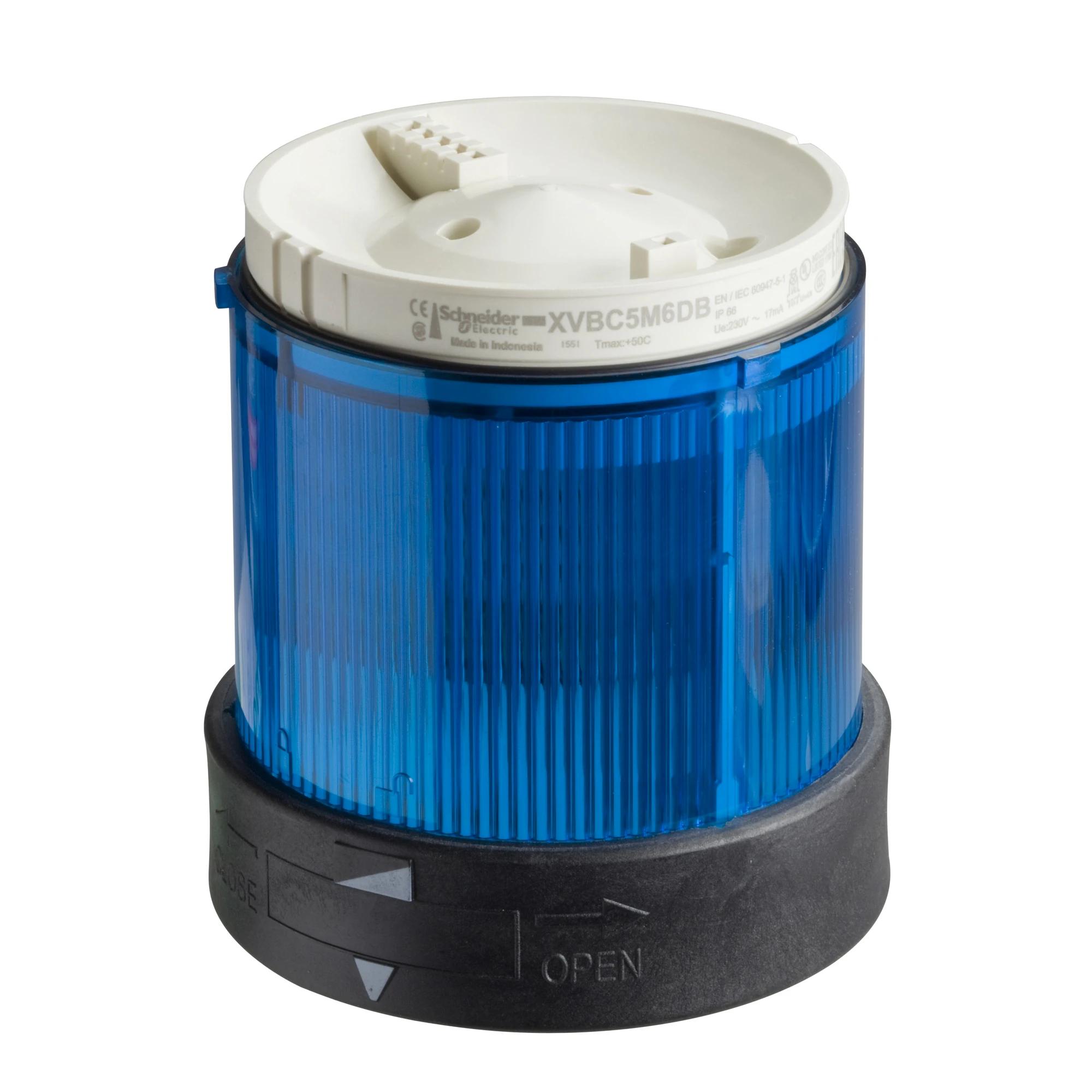 Schneider Electric XVBC4M6 Illumination element, flashing light, blue, 48-230V AC (img_001) Schneider Electric XVBC4M6 Illumination element, flashing light, blue, 48-230V AC (img_001)