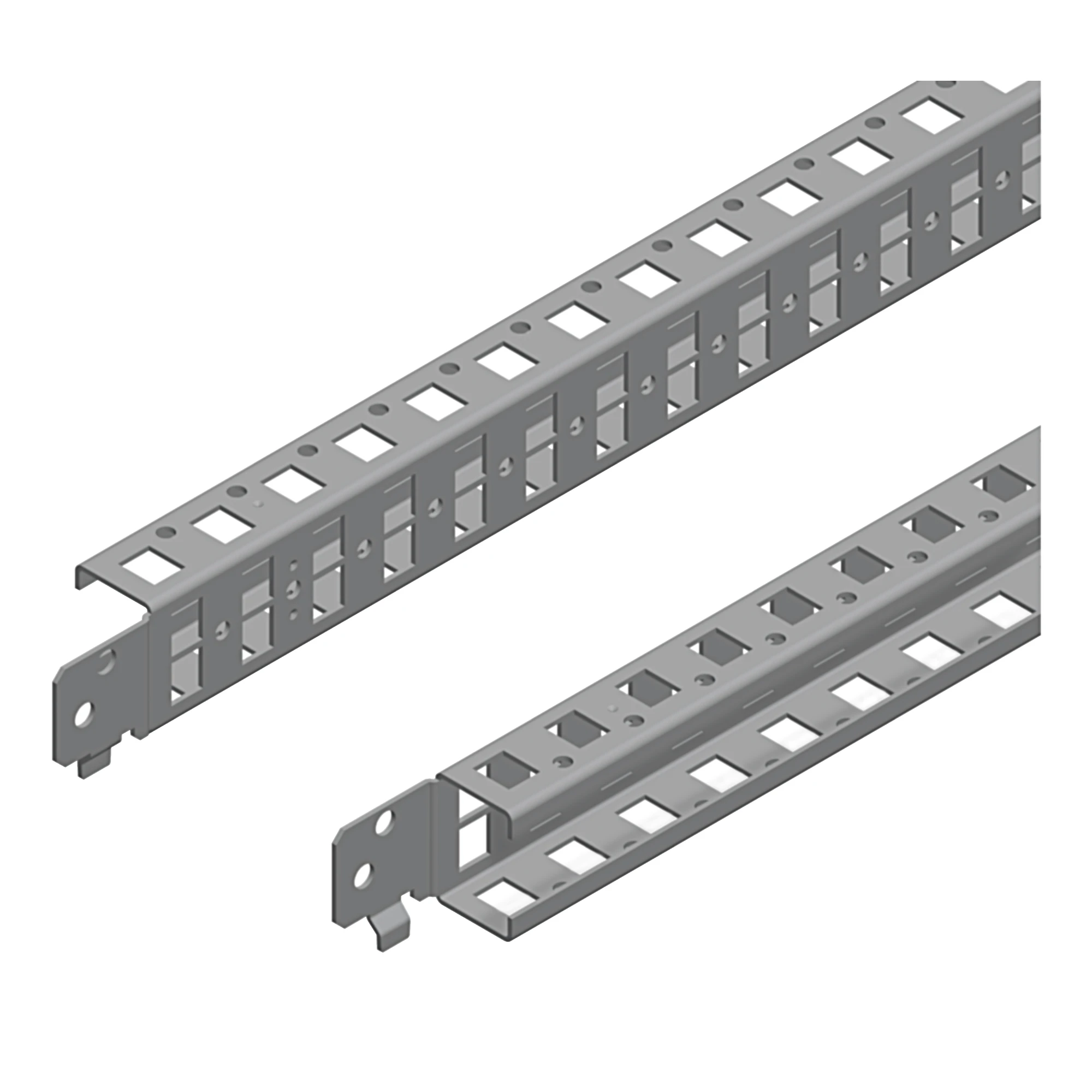 Schneider Electric NSYSQCR4050 Spacial SF/SM quick-assembly mounting rail, 500x500x500mm, pack of 2 (img_001)