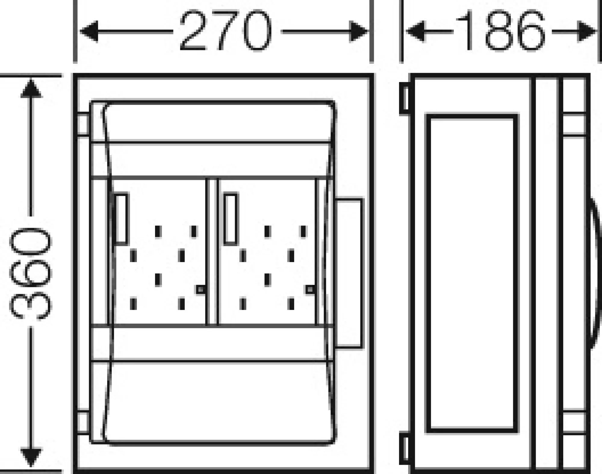 Hensel 68000108 ENYSTAR-Zählergehäuse, zum Einbau vom eHz FP 2213 (img_003) Hensel 68000108 ENYSTAR-Zählergehäuse, zum Einbau vom eHz FP 2213 (img_003)