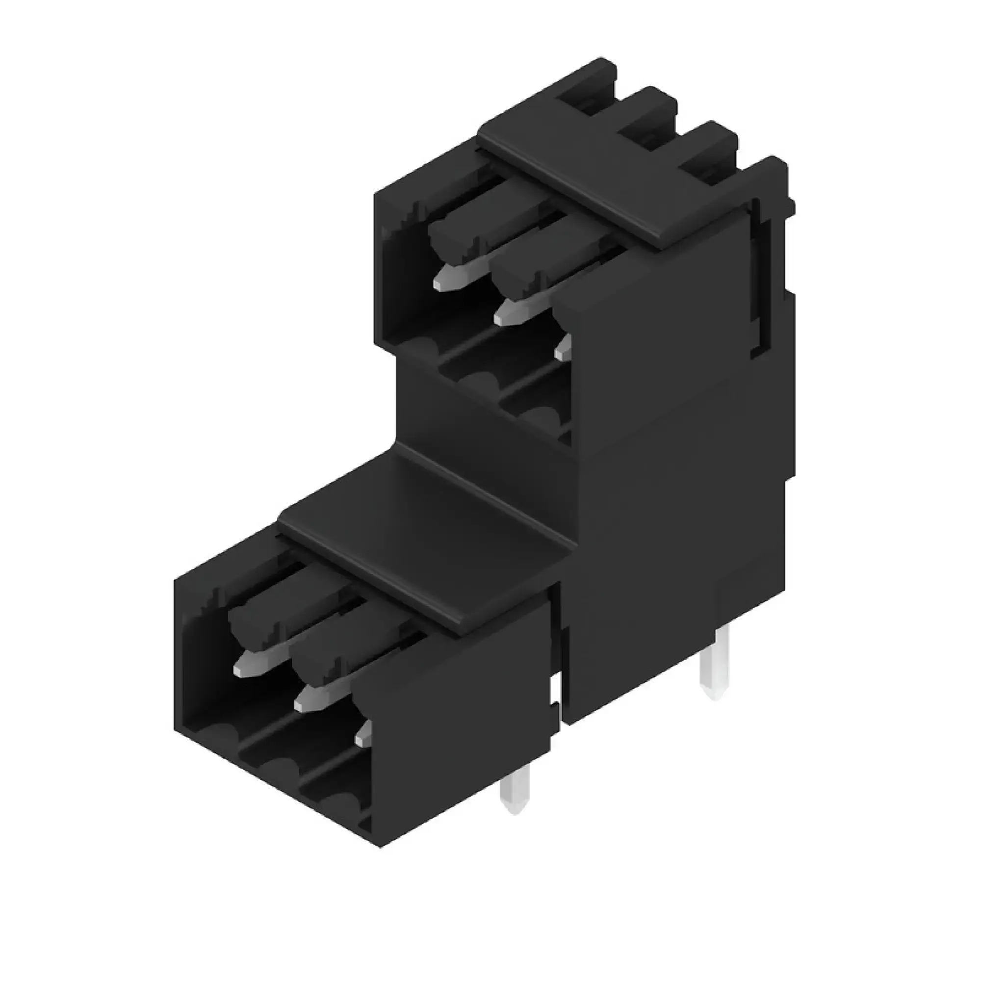 Weidmüller 1699270000 PCB connector (board connection), 160 V, 10.5 A, Pitch in mm: 3.50, Number of poles: 6, THT solder connection, Box (img_001)