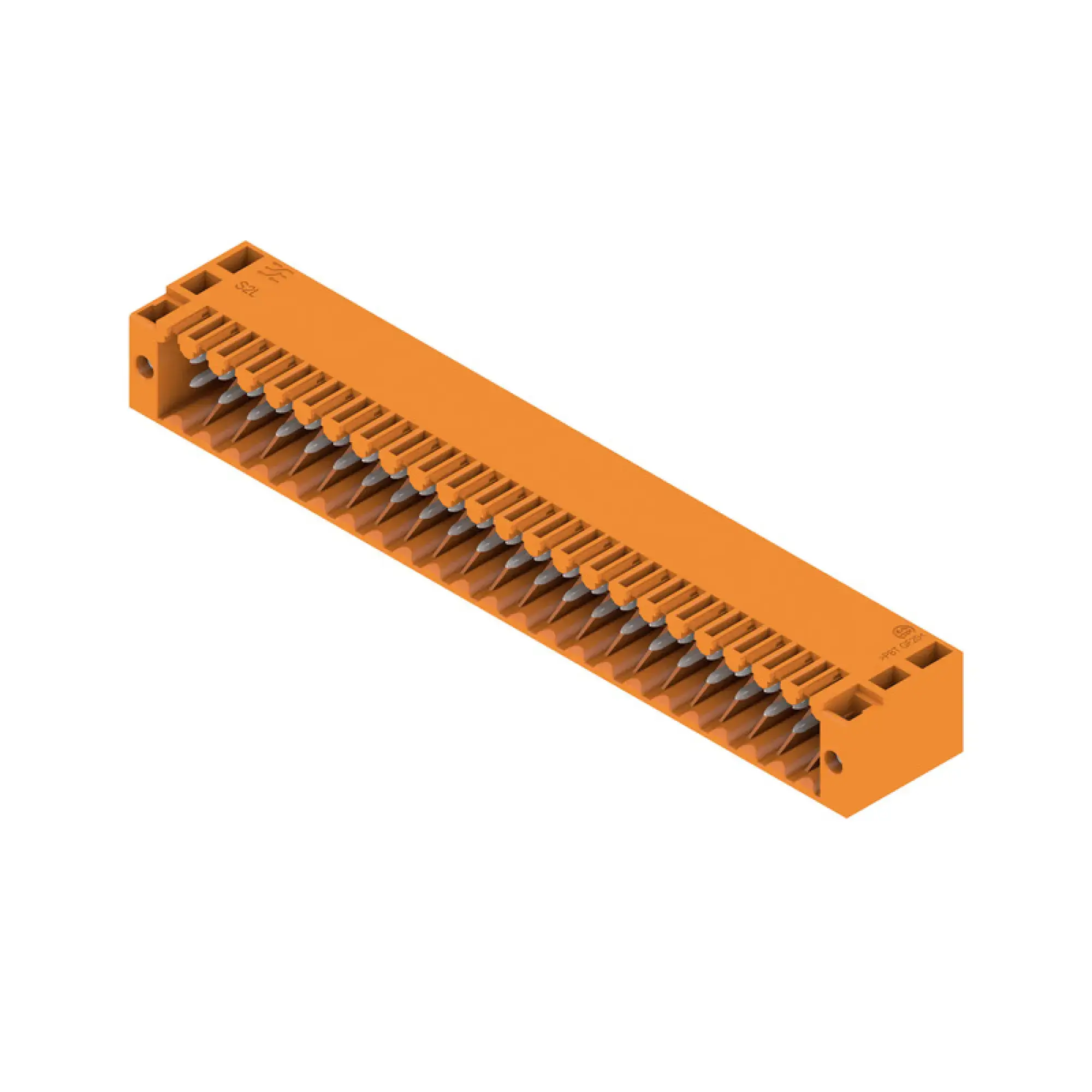 Weidmüller 2559450000 PCB connector (board connection), 125 V, 10 A, Pitch in mm: 3.50, Number of poles: 46, THT solder connection, Box (img_001)