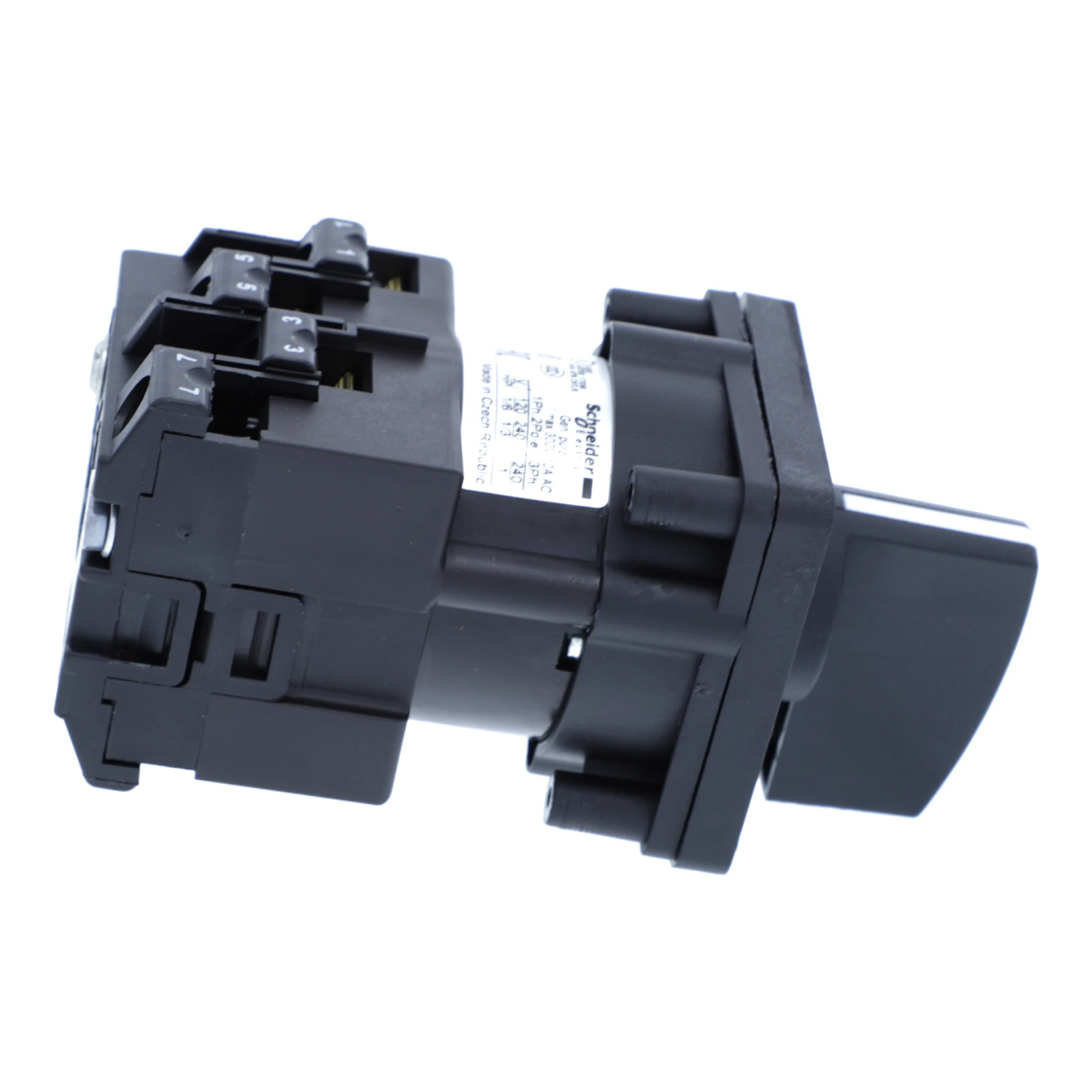 Schneider Electric K1C003QLH Step switch, 1p, 45°, 12A, screw connection (img_004) Schneider Electric K1C003QLH Step switch, 1p, 45°, 12A, screw connection (img_004)