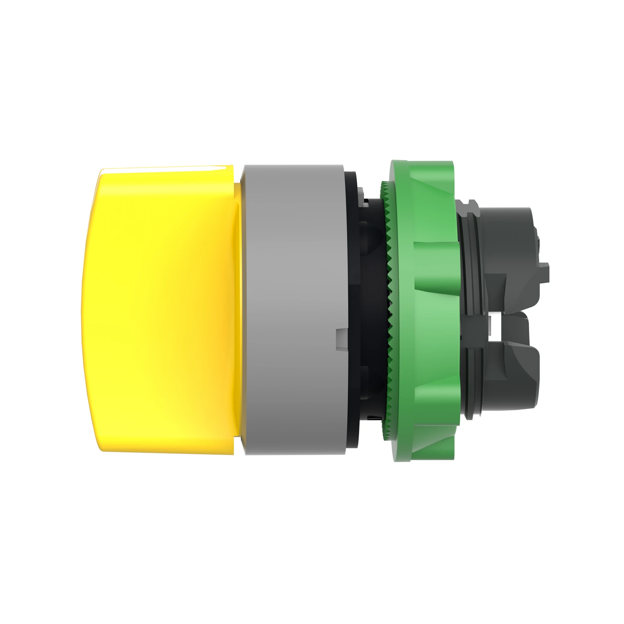 Schneider Electric ZB5AD505C0 Selector switch, Front element, Harmony XB5, plastic, 22mm, light gray, yellow, 3 positions, latching center (img_006) Schneider Electric ZB5AD505C0 Selector switch, Front element, Harmony XB5, plastic, 22mm, light gray, yellow, 3 positions, latching center (img_006)