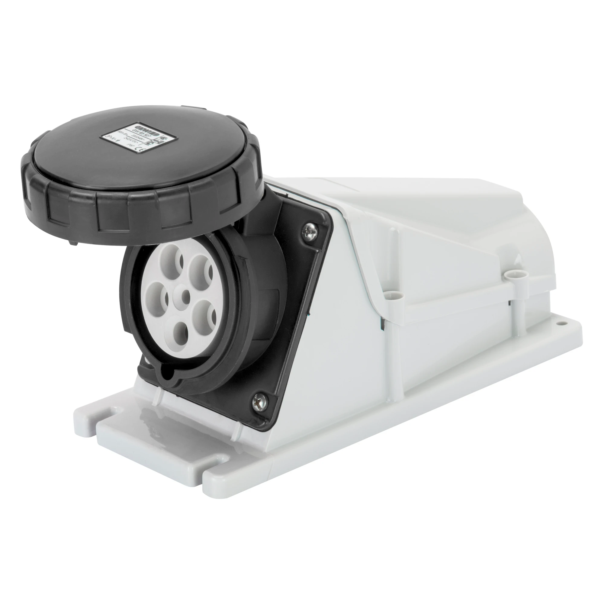 GEWISS GW62537 IEC Wandsteckdose 90° 500V 125A 7h 5P IP67 (img_001) GEWISS GW62537 IEC Wandsteckdose 90° 500V 125A 7h 5P IP67 (img_001)