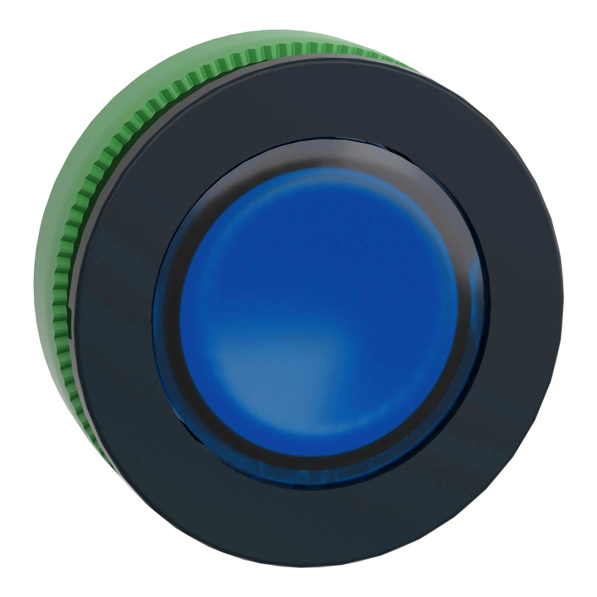 Schneider Electric ZB5FV063 Light indicator, front element, Harmony XB5F, plastic, 30mm, antimicrobial, blue, for universal LED (img_001)