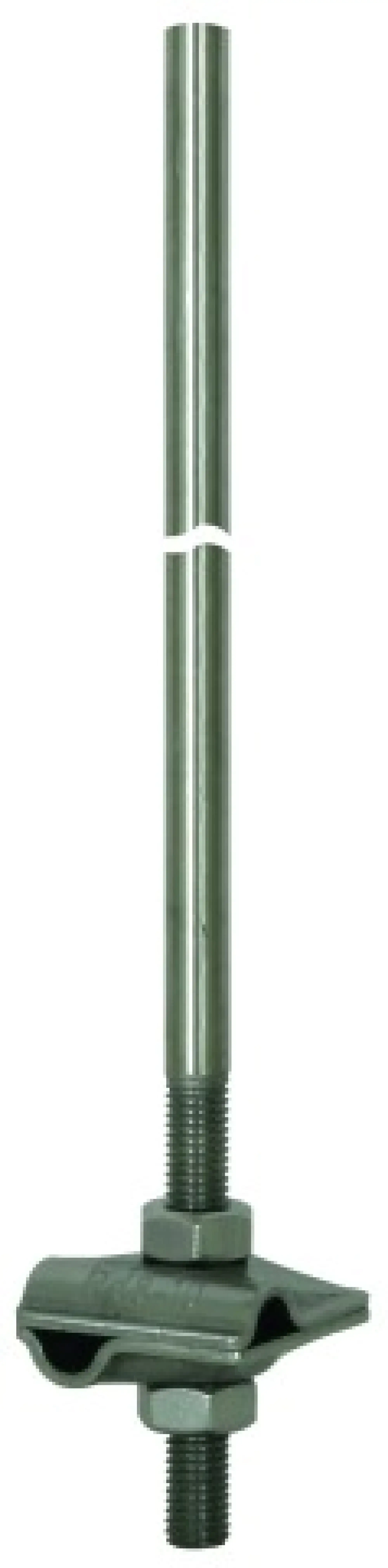 Dehn 105071 Air-termination rod StSt L 1000mm w. MV clamp StSt f. Rd 8-10mm (img_001)