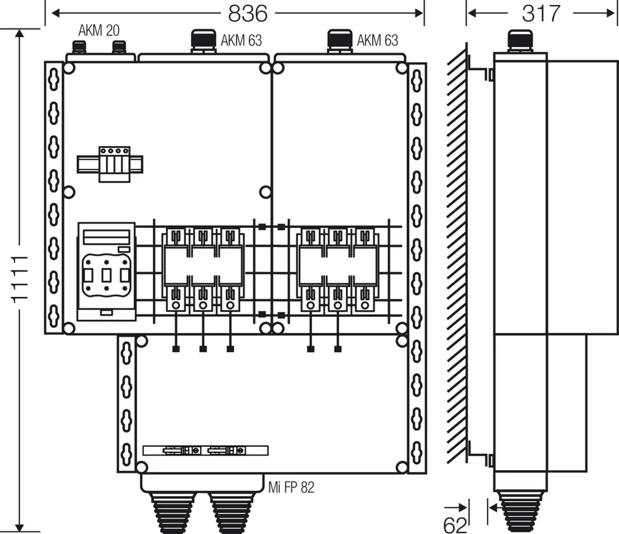 Hensel 20001515 anschlussfertiger Verteiler 2x3xNH 1 , 250 A, 5pol. Sammelsch. 250A Mi AS 6242 S (img_004) Hensel 20001515 anschlussfertiger Verteiler 2x3xNH 1 , 250 A, 5pol. Sammelsch. 250A Mi AS 6242 S (img_004)