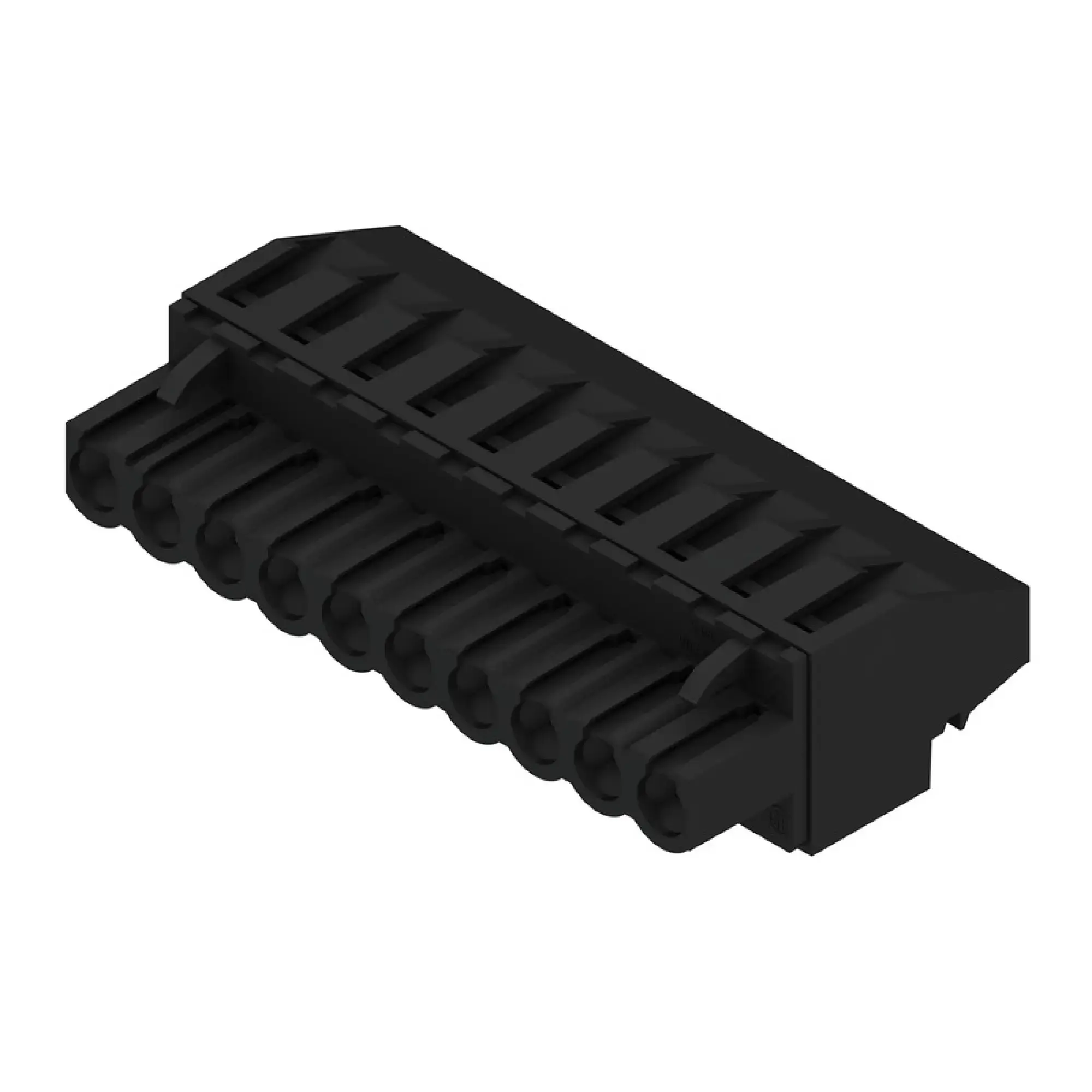 Weidmüller 1949100000 PCB connector (wire connection), 320 V, 23 A, Pitch in mm: 5.08, 4 mm², Number of poles: 10, Clamping yoke connection, Box (img_001)