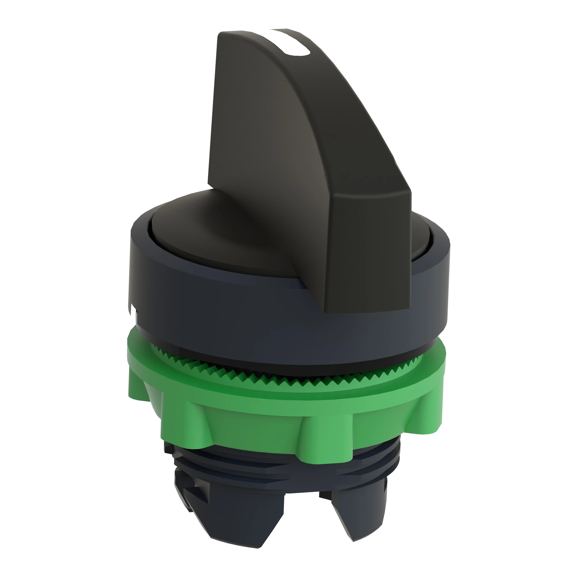 Schneider Electric ZB5AJ3 Selector switch, front element, Harmony XB5, plastic, 22mm, black, 3 positions, long toggle, latching (img_005) Schneider Electric ZB5AJ3 Selector switch, front element, Harmony XB5, plastic, 22mm, black, 3 positions, long toggle, latching (img_005)