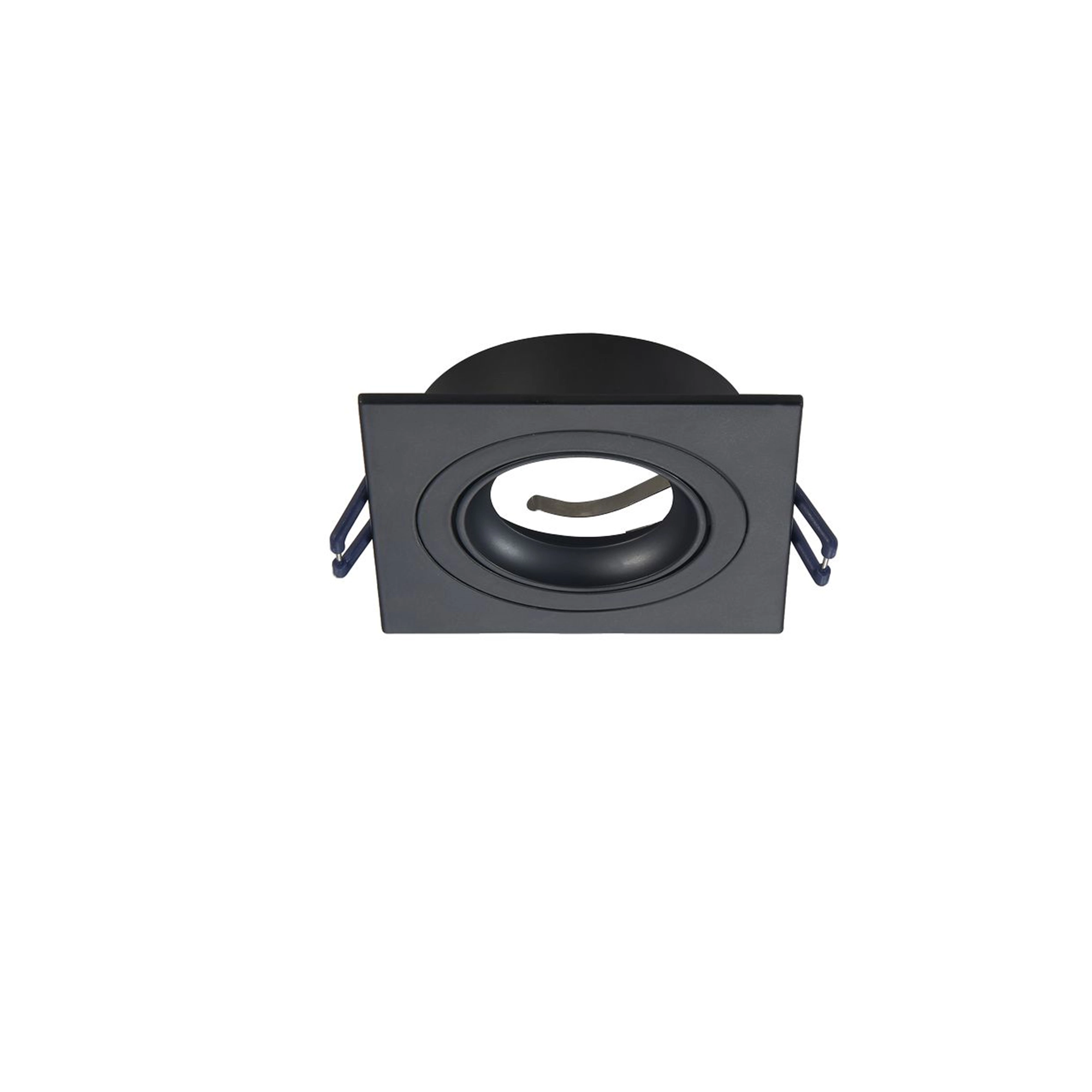 WSU Lights GU10 Luminaire Hapera Quadrat for MR16 swiveling black - 80mm