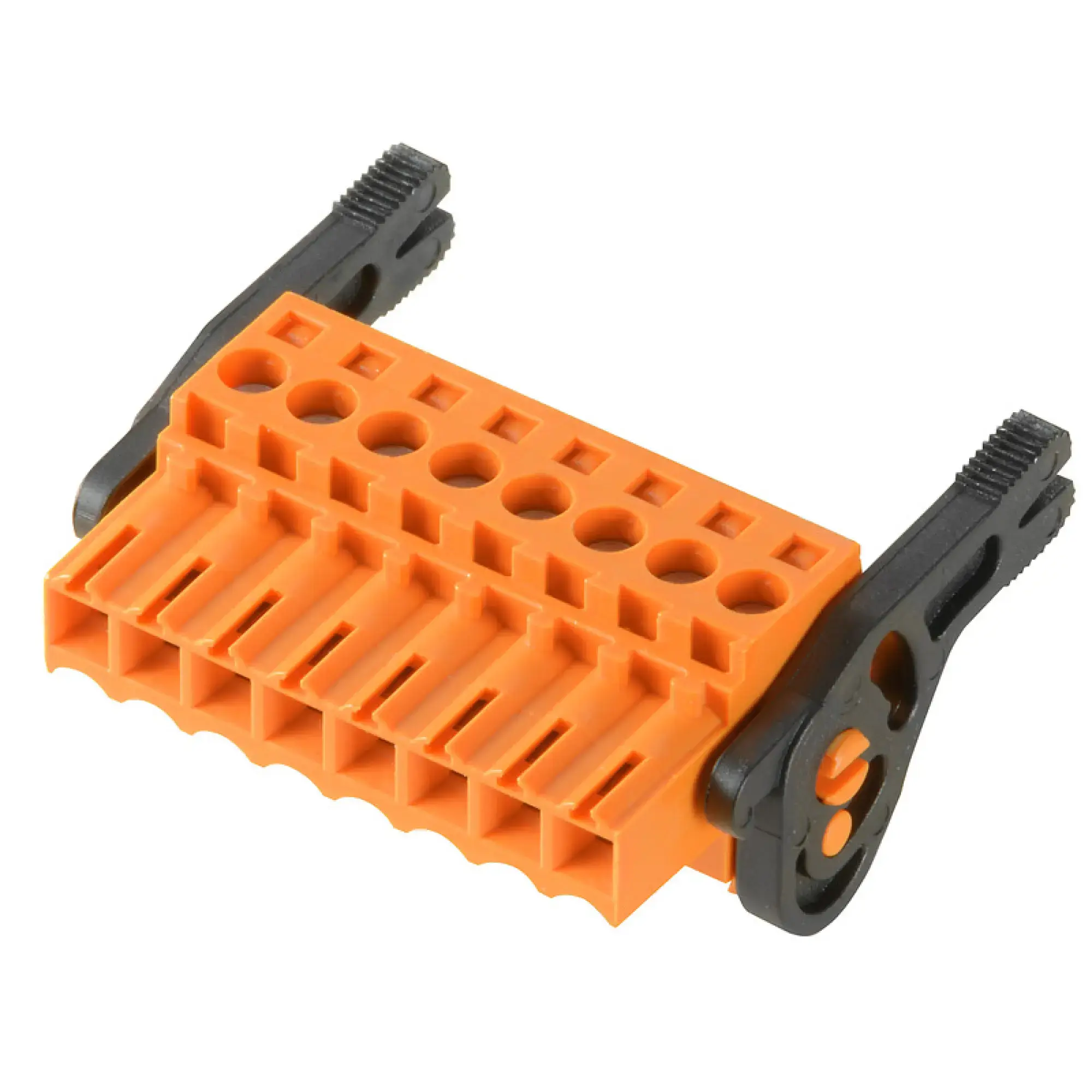 Weidmüller 1531050000 PCB connector (wire connection), 160 V, 17 A, Pitch in mm: 3.50, 1.5 mm², Number of poles: 8, Clamping yoke connection, Box (img_001) Weidmüller 1531050000 PCB connector (wire connection), 160 V, 17 A, Pitch in mm: 3.50, 1.5 mm², Number of poles: 8, Clamping yoke connection, Box (img_001)