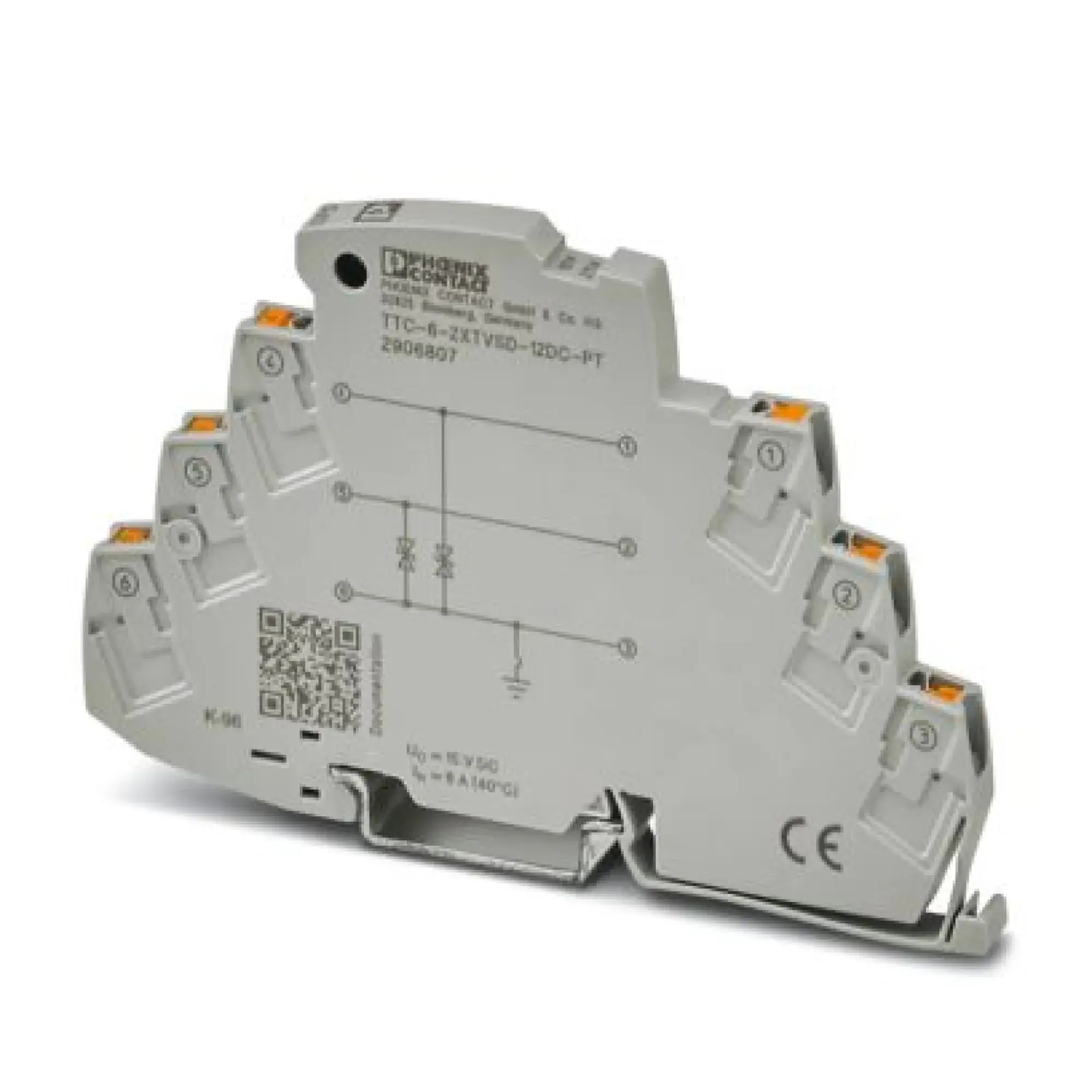 Phoenix Contact 2906807 Surge protection device TTC-6-2XTVSD-12DC-PT (img_001)