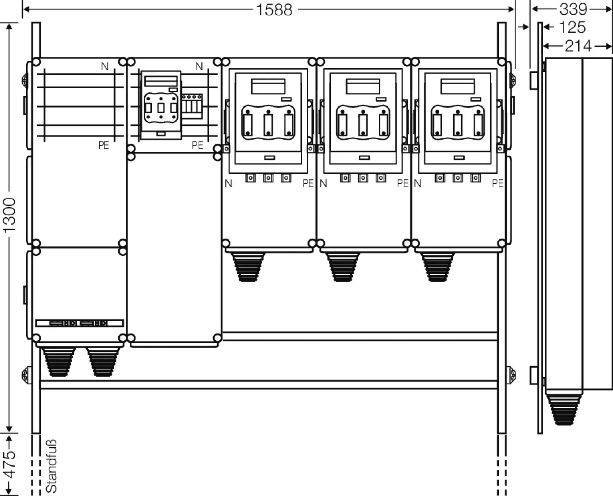 Hensel 65000165 Ladeverteiler für bis zu 3 Abgänge à 140kW Mi EV 140kW 3001 (img_002) Hensel 65000165 Ladeverteiler für bis zu 3 Abgänge à 140kW Mi EV 140kW 3001 (img_002)
