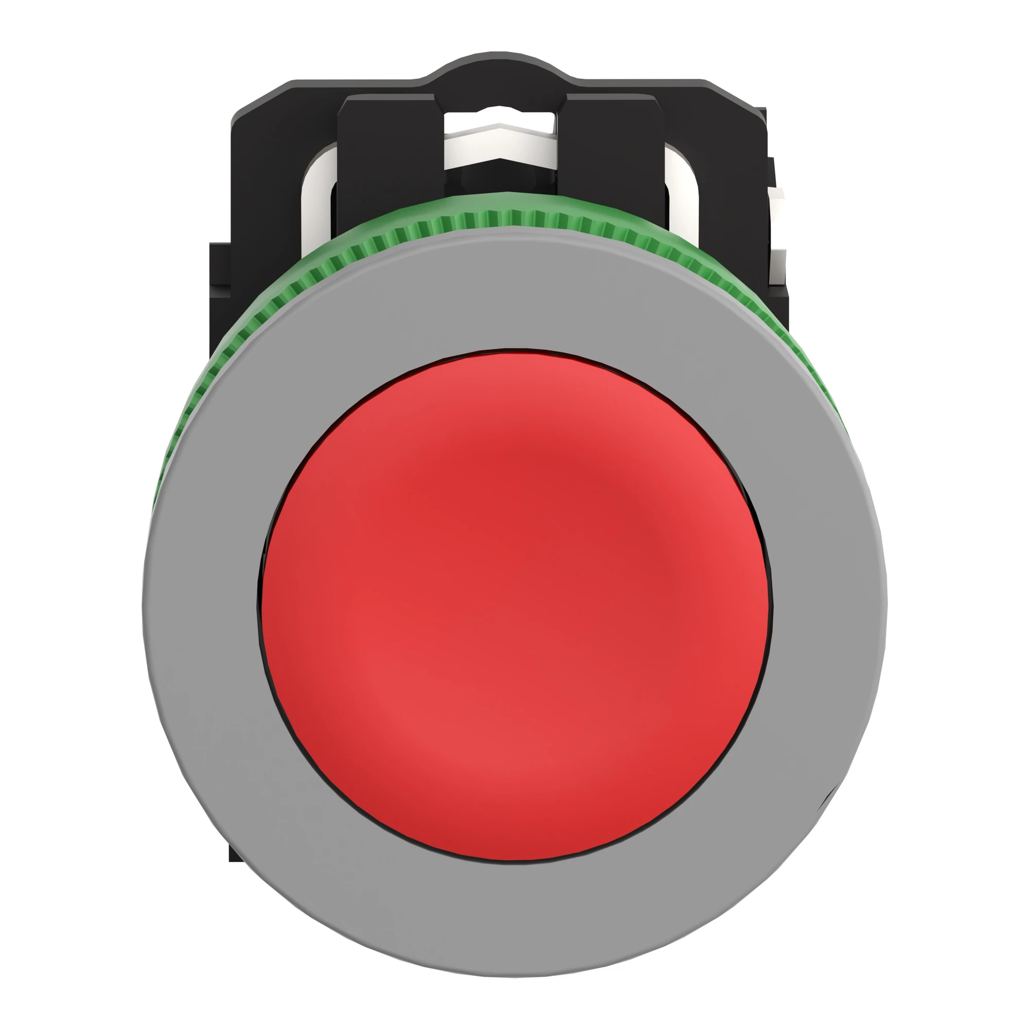 Schneider Electric XB5FA42C0 Pushbutton, Harmony XB5F, plastic, light grey, red, unlabelled, 30mm, momentary, 1NC (img_003) Schneider Electric XB5FA42C0 Pushbutton, Harmony XB5F, plastic, light grey, red, unlabelled, 30mm, momentary, 1NC (img_003)