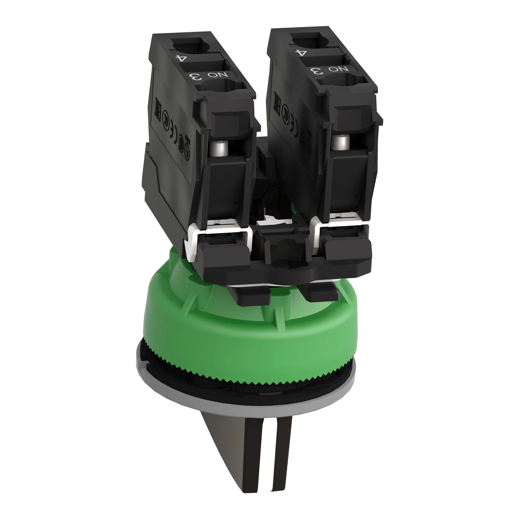 Schneider Electric XB5FJ33C0 Selector switch, Harmony XB5F, plastic, light grey, black, 3 positions, long toggle, 30mm, latching, 2NC (img_005) Schneider Electric XB5FJ33C0 Selector switch, Harmony XB5F, plastic, light grey, black, 3 positions, long toggle, 30mm, latching, 2NC (img_005)