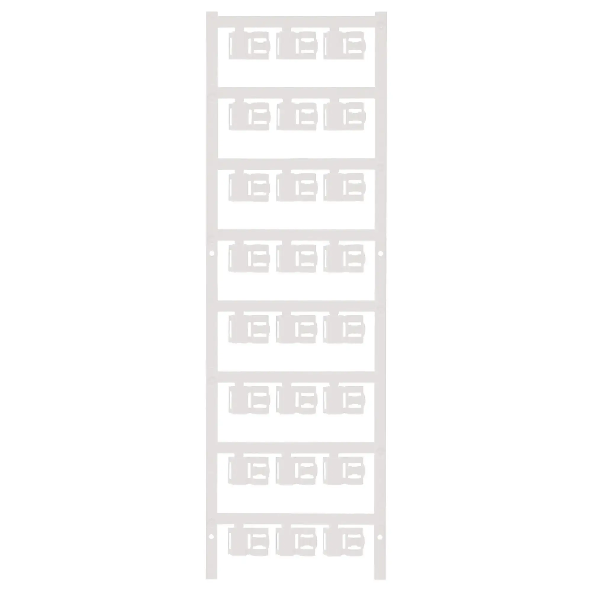 Weidmüller 1062040000 Cable coding system, To customer specification, Conductor O.D.:4 - 6 mm, Based on customer requirements (Please send M-Print PRO file), Polyamide 66, (img_001)