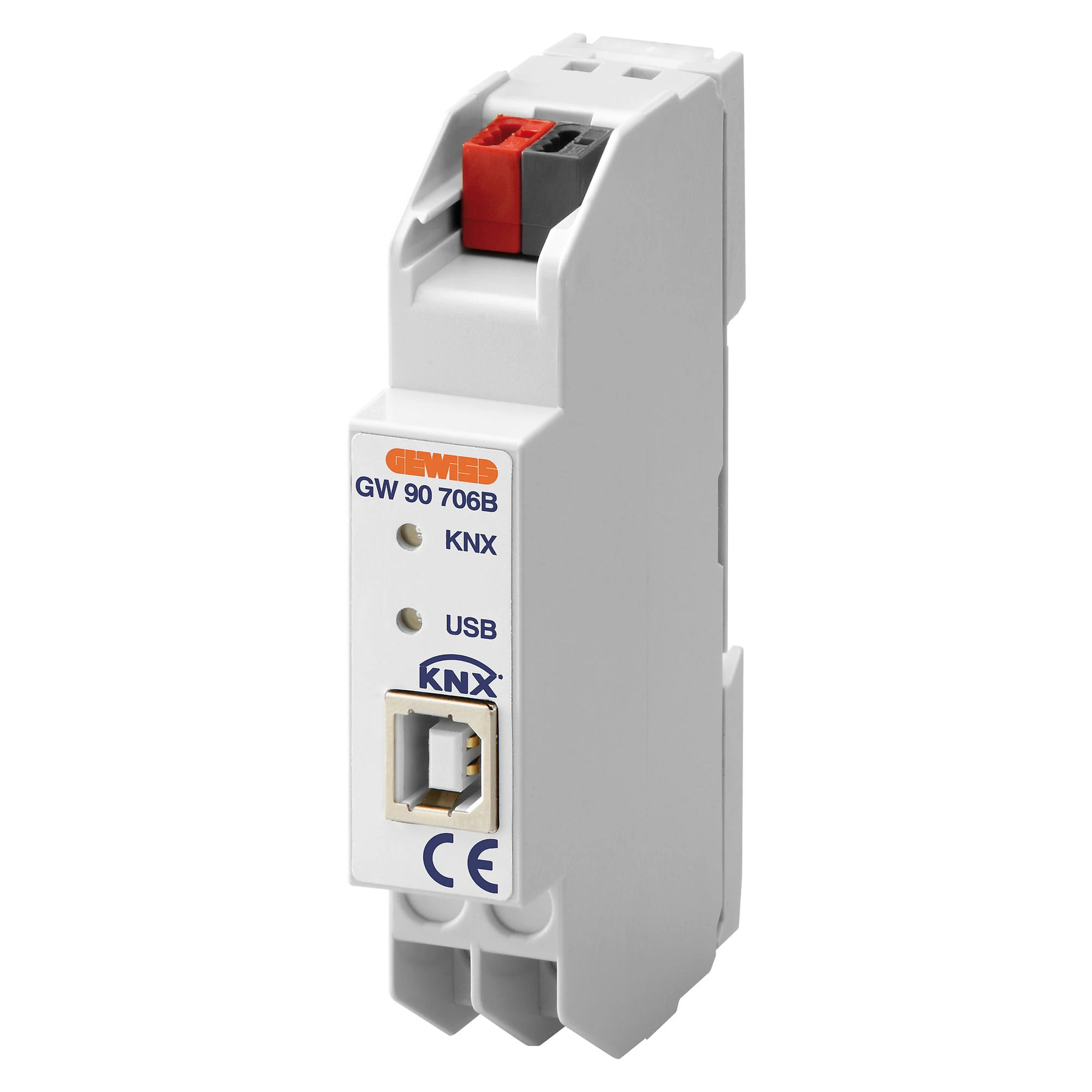GEWISS GW90706B KNX/USB INTERFACE - IP20 - 1 MODULE - DIN RAIL MOUNTING (img_001) GEWISS GW90706B KNX/USB INTERFACE - IP20 - 1 MODULE - DIN RAIL MOUNTING (img_001)
