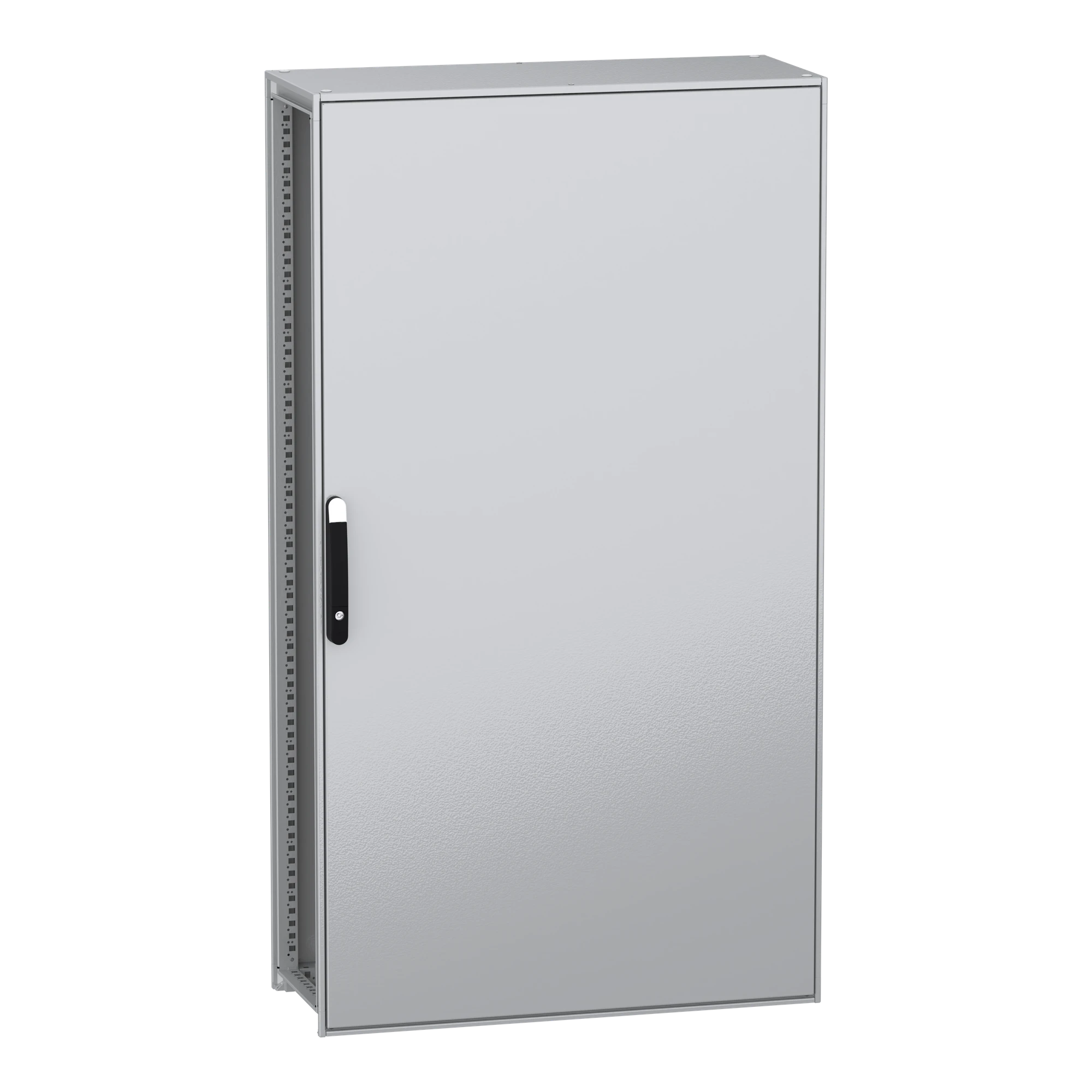 Schneider Electric NSYSFN181040P Free-standing enclosure, electric, PanelSeT SFN, made of decarbonized steel, with mounting plate, assembled, 1800x1000x400mm, IP55 (img_001)
