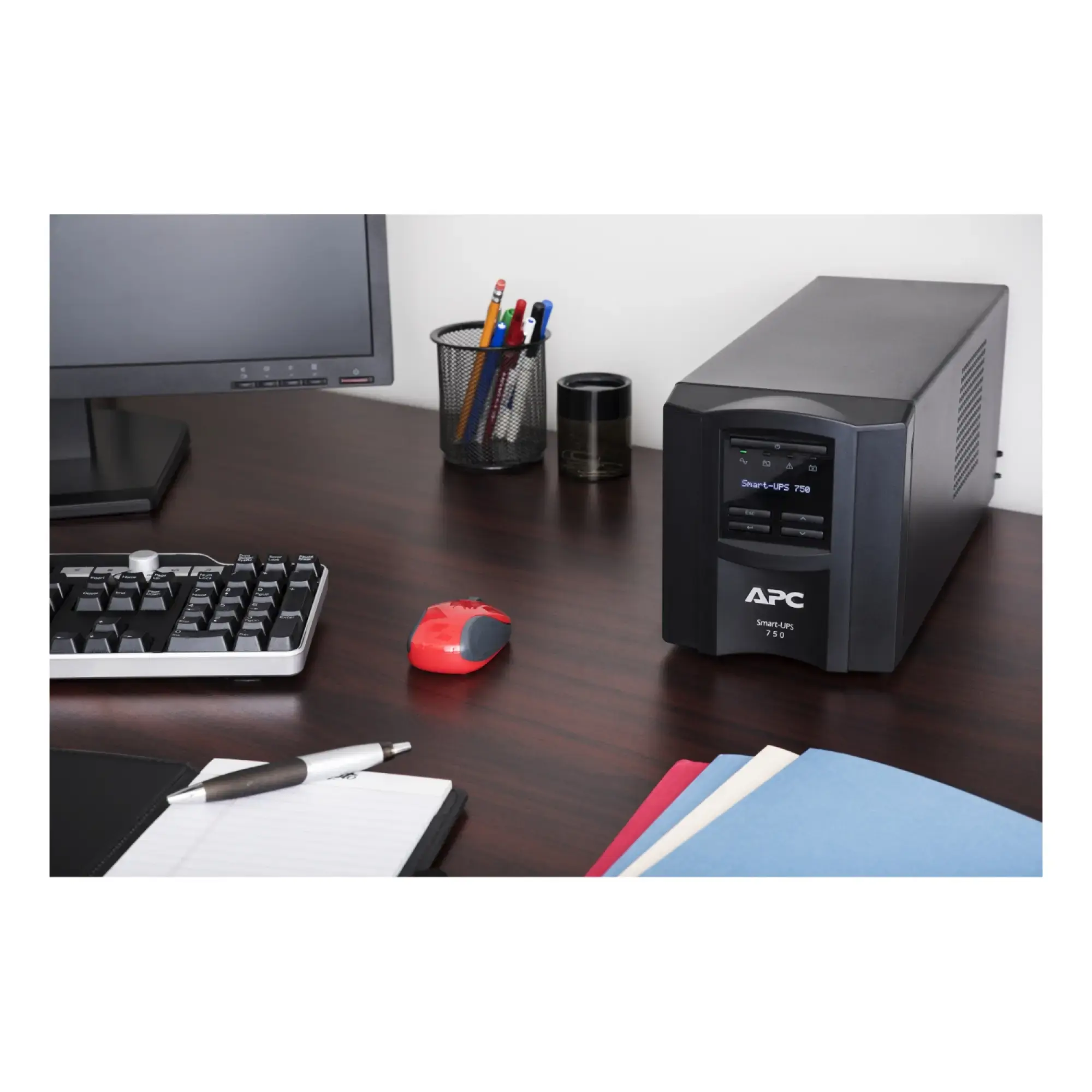 APC SMT750IC Smart-UPS, Line Interactive, 750VA, Tower, 230V, 6 IEC C13-Stecker, SmartConnect Port+SmartSlot, AVR, LCD (img_004) APC SMT750IC Smart-UPS, Line Interactive, 750VA, Tower, 230V, 6 IEC C13-Stecker, SmartConnect Port+SmartSlot, AVR, LCD (img_004)