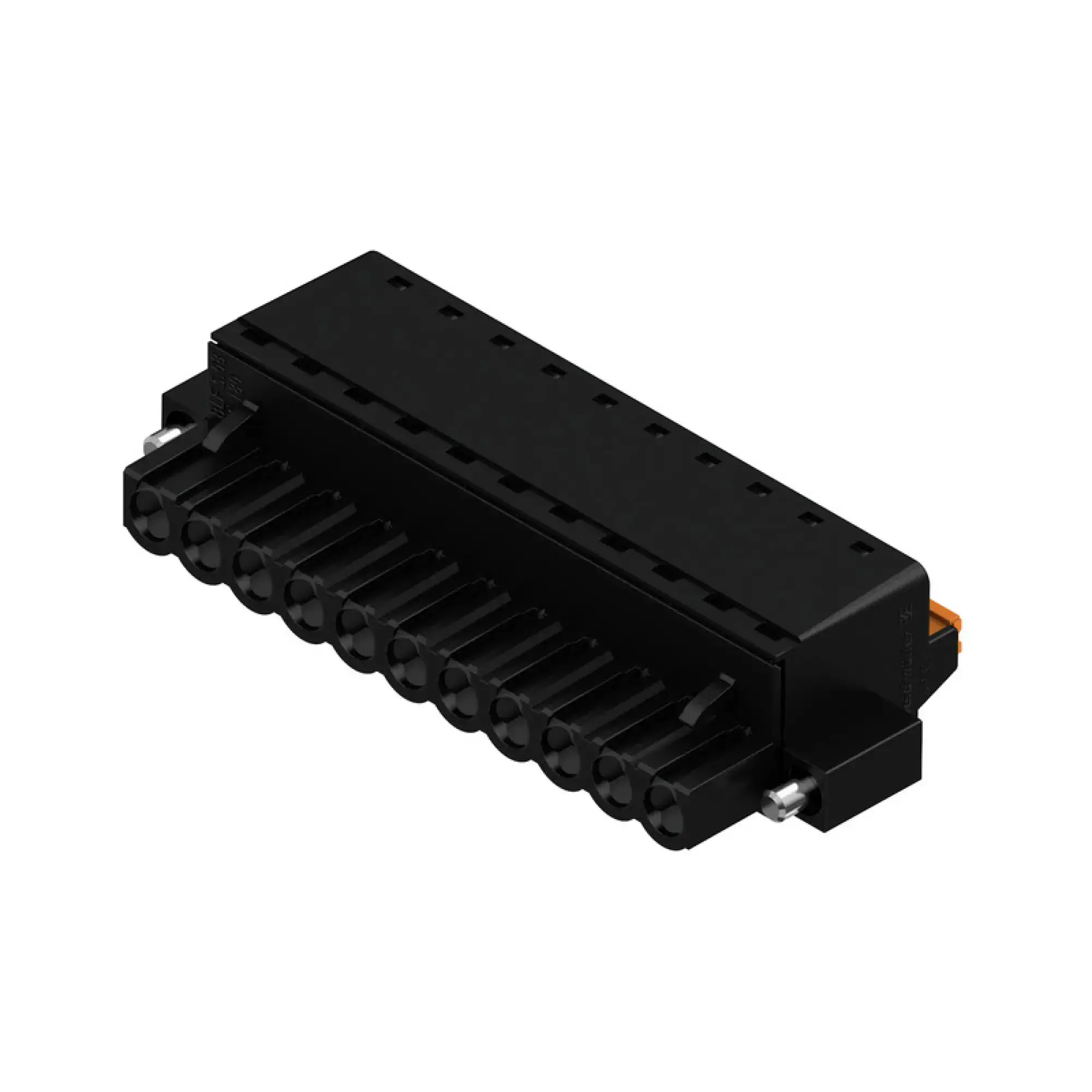Weidmüller 1012740000 PCB connector (wire connection), 320 V, 24 A, Pitch in mm: 5.08, 3.31 mm², Number of poles: 11, PUSH IN with actuator, Box (img_001)