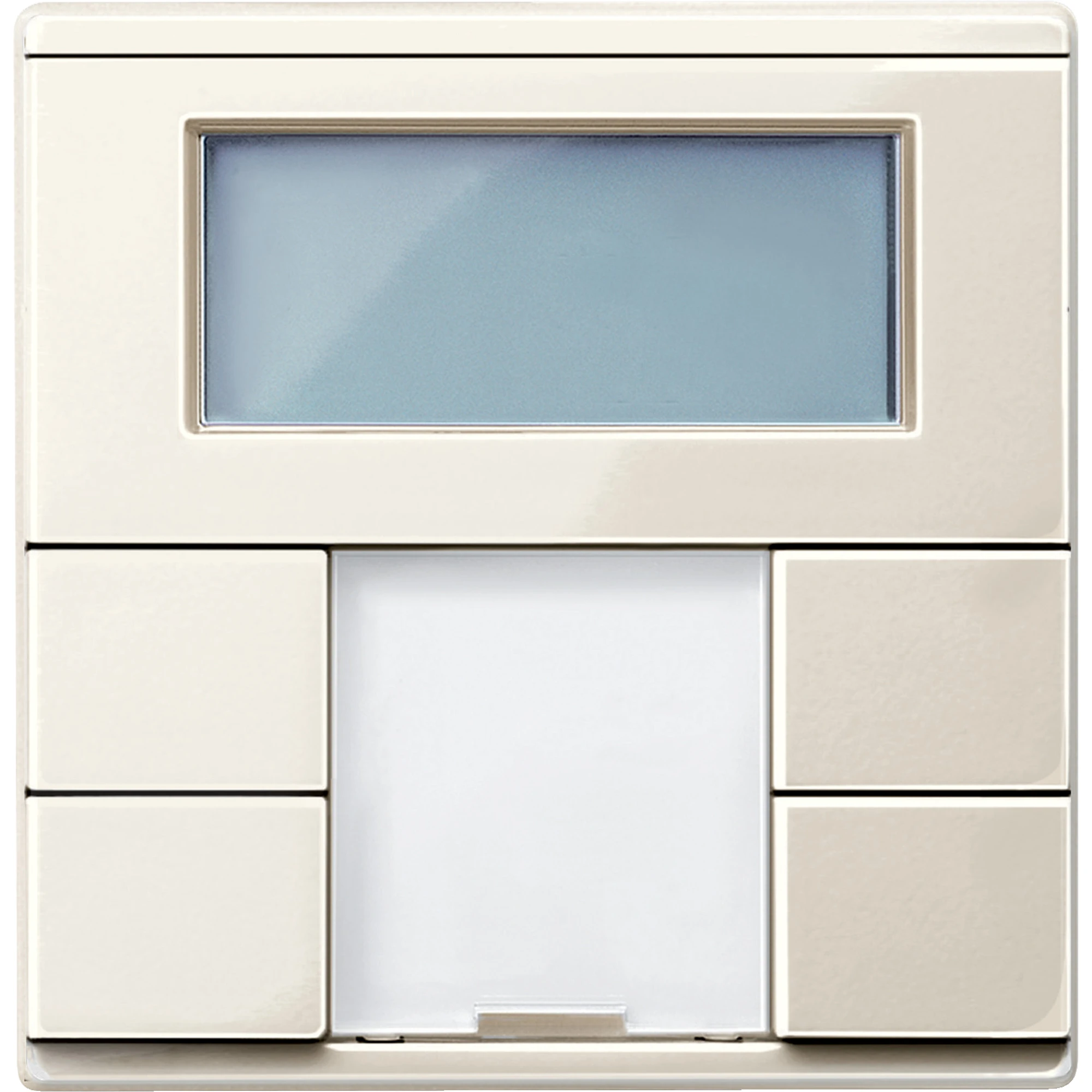 Schneider Electric MTN6212-0344 2-way button plus with room temperature controller, glossy white, System M (img_001)