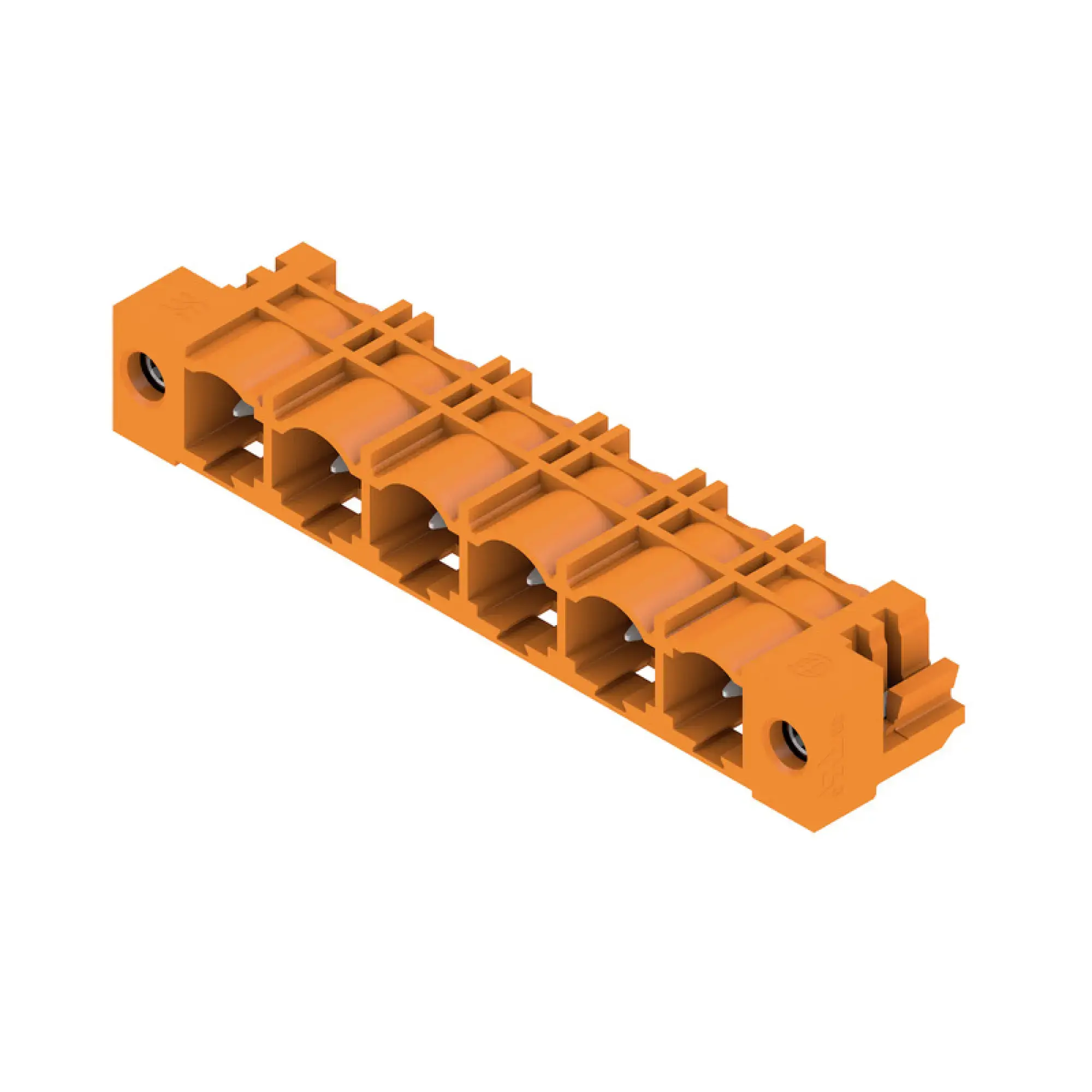 Weidmüller 1472650000 PCB connector (board connection), 500 V, 27.5 A, Pitch in mm: 7.62, Number of poles: 6, THT solder connection, Box (img_001)