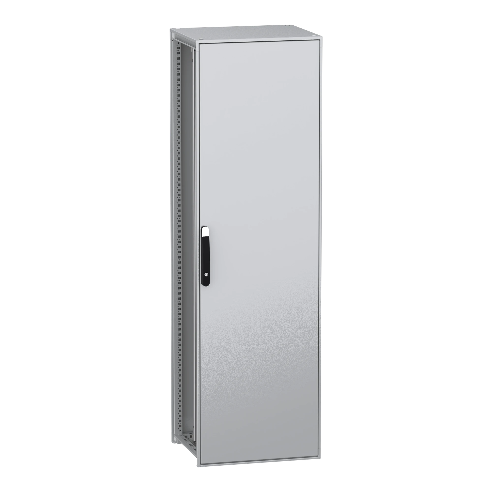 Schneider Electric NSYSFN20650P Freestanding enclosure, electric, PanelSeT SFN, made of decarbonized steel, with mounting plate, assembled, 2000x600x500mm, IP55 (img_001)