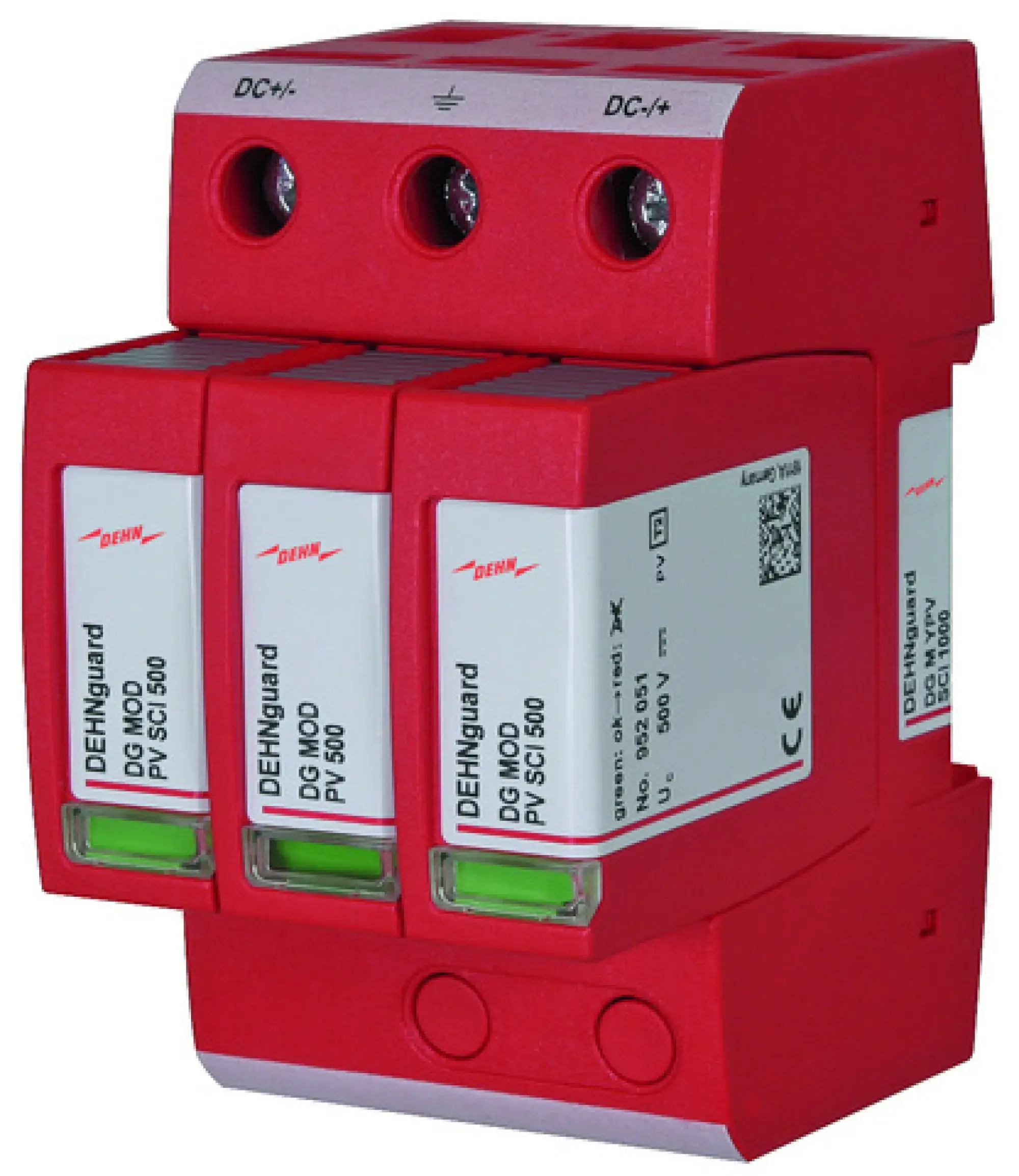 Dehn 952510 DEHNguard M multipole type 2 surge arrester for PV systems up to 1000V d.c. (img_003) Dehn 952510 DEHNguard M multipole type 2 surge arrester for PV systems up to 1000V d.c. (img_003)