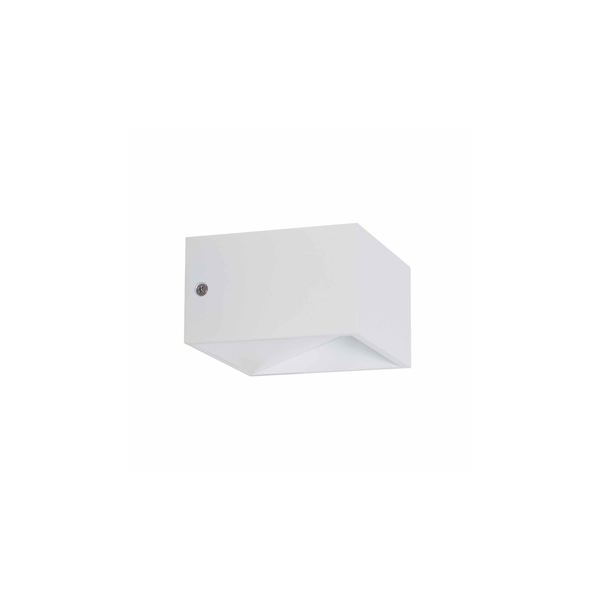 WSU Lights Wandleuchte Amara weiss - 6W - 3000K - 85lm/W - 100x100x60mm - IP20 - CRI >85Ra WSU Lights Wandleuchte Amara weiss - 6W - 3000K - 85lm/W - 100x100x60mm - IP20 - CRI >85Ra