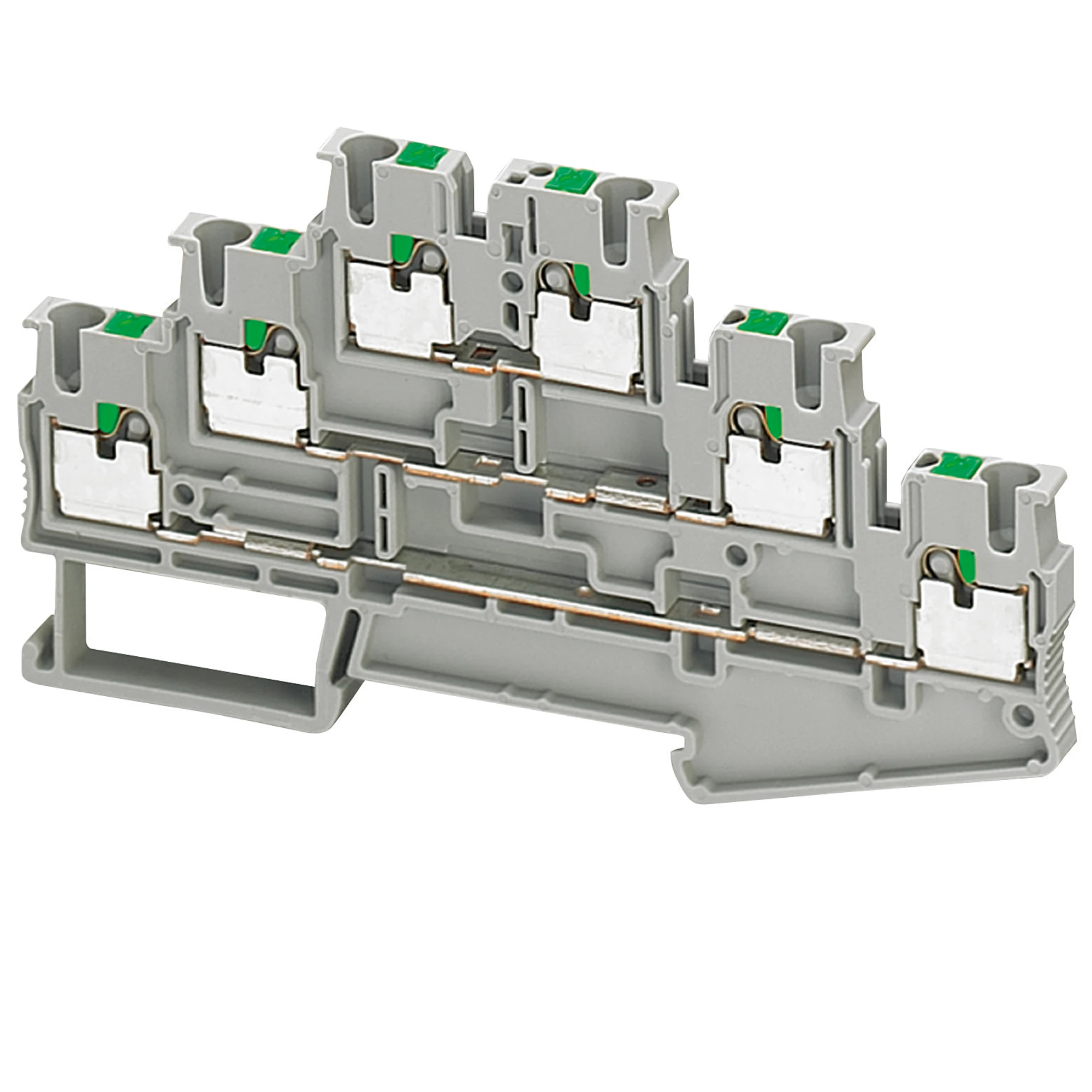 Schneider Electric NSYTRP26T PLUGGABLE TERMINAL, FEED THROUGH, 3 LEVELS, 6 POINTS, 2.5 MM², GRAY (img_001) Schneider Electric NSYTRP26T PLUGGABLE TERMINAL, FEED THROUGH, 3 LEVELS, 6 POINTS, 2.5 MM², GRAY (img_001)