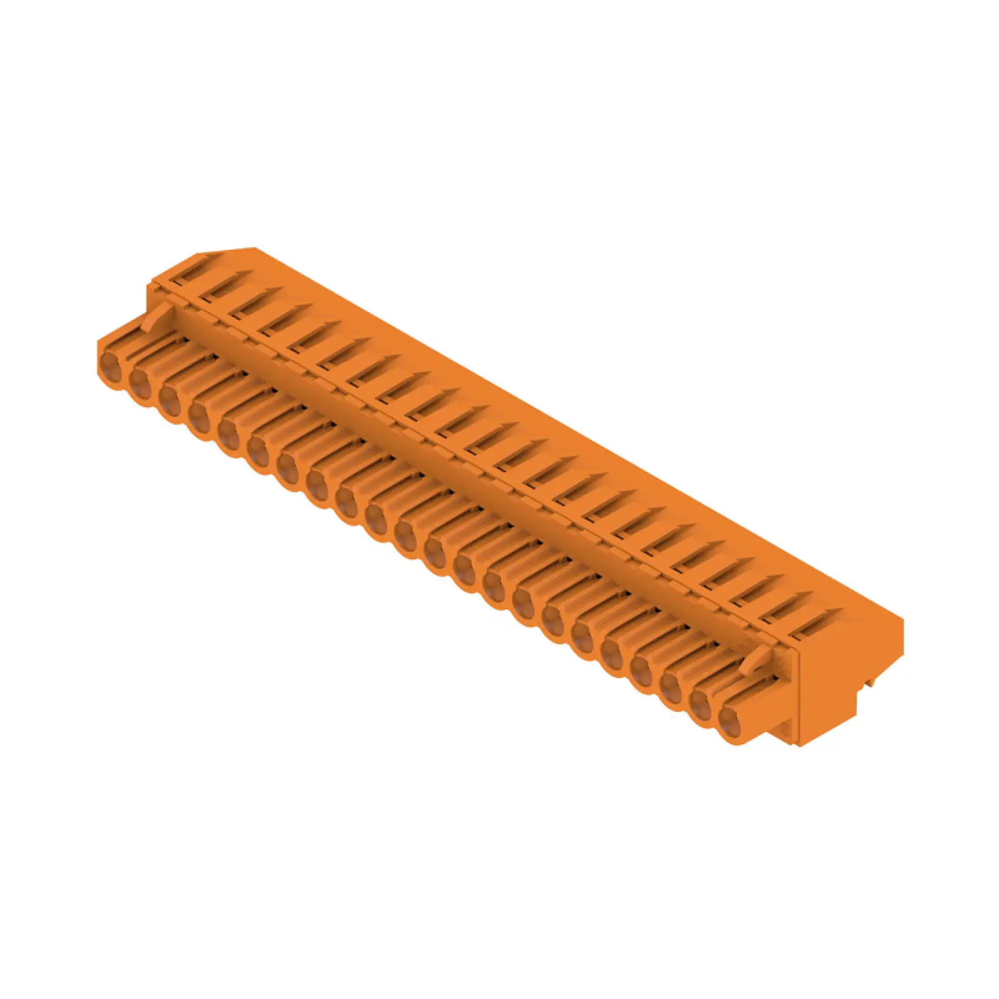 Weidmüller 1958680000 PCB connector (wire connection), 320 V, 23 A, Pitch in mm: 5.00, 4 mm², Number of poles: 22, Clamping yoke connection, Box (img_001) Weidmüller 1958680000 PCB connector (wire connection), 320 V, 23 A, Pitch in mm: 5.00, 4 mm², Number of poles: 22, Clamping yoke connection, Box (img_001)