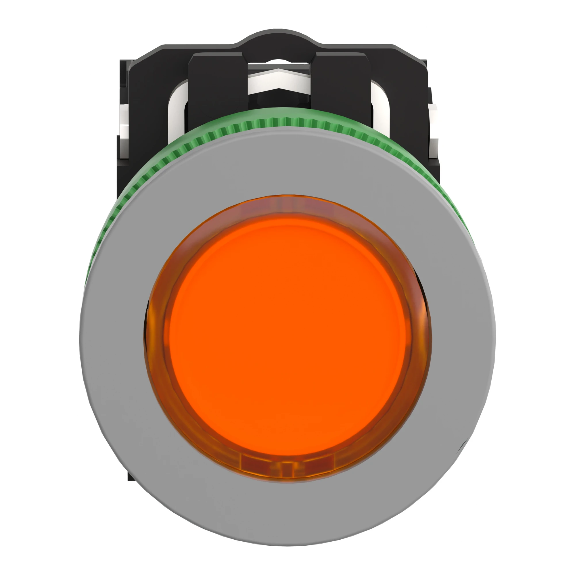 Schneider Electric XB5FW35M5C0 Illuminated push button, Harmony XB5F, plastic, antimicrobial, light grey, orange, 30mm, universal LED, 1NC + 1NO, 230-240V AC (img_005) Schneider Electric XB5FW35M5C0 Illuminated push button, Harmony XB5F, plastic, antimicrobial, light grey, orange, 30mm, universal LED, 1NC + 1NO, 230-240V AC (img_005)