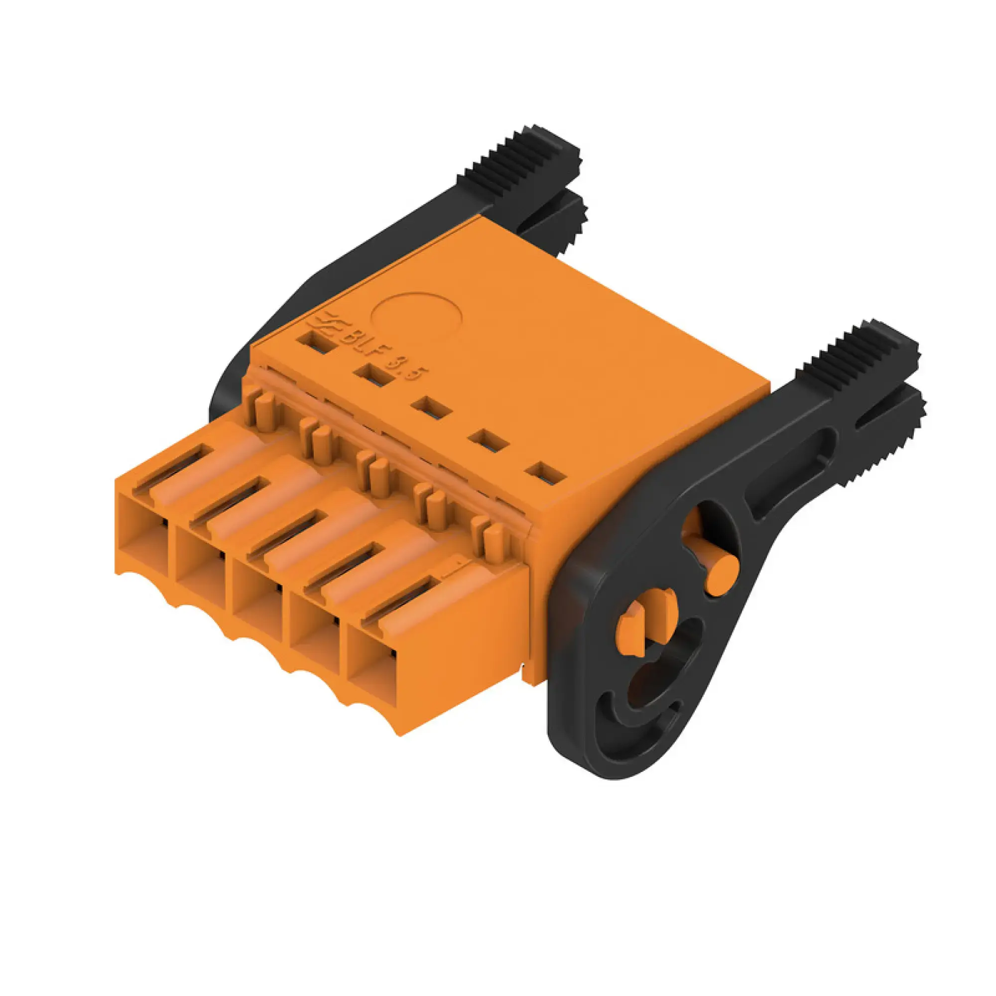 Weidmüller 2459980000 PCB connector (wire connection), 160 V, 17.5 A, Pitch in mm: 3.50, 1.5 mm², Number of poles: 5, PUSH IN with actuator, Box (img_001)