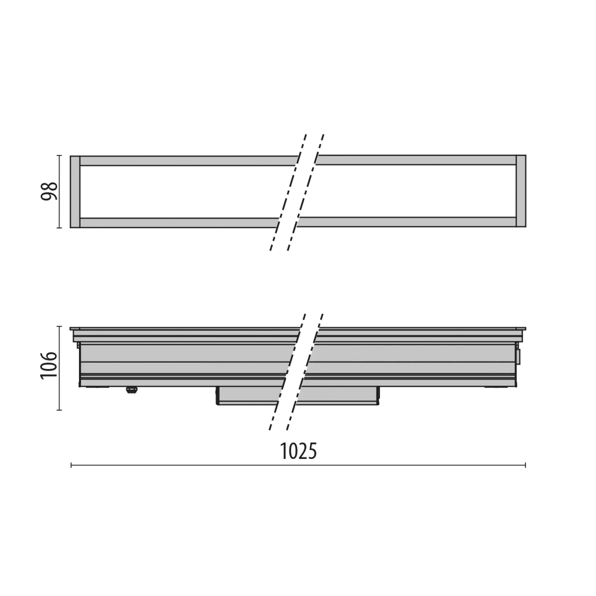 Performance iN Lighting 305321 LED-Lineare Einbauleuchte 3000K 40W statisch symmetrische Optik mittel 305321 (img_003)