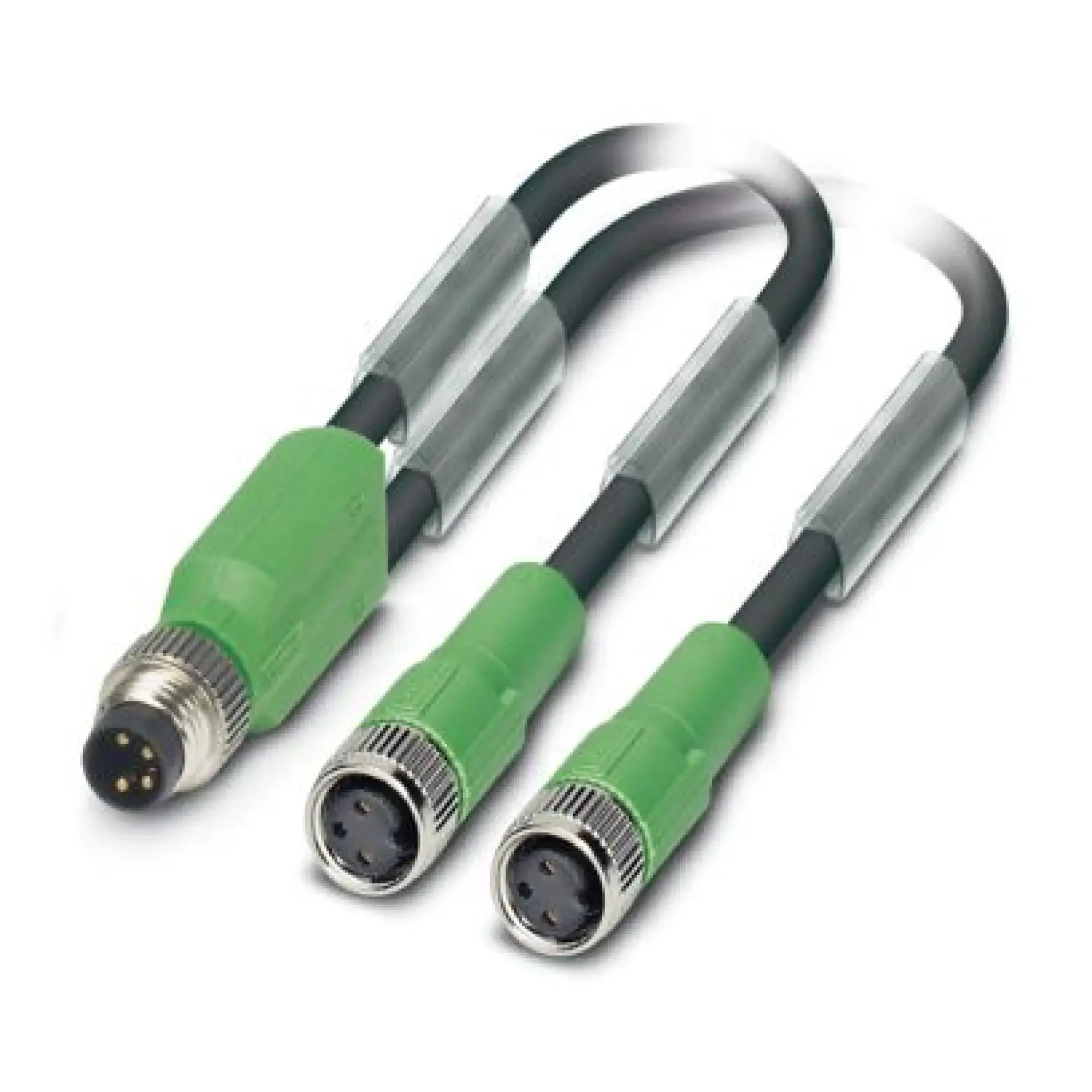 Phoenix Contact 1458664 Sensor/actuator cable SAC-3P-M8Y/2X0,3-PUR/M 8FS (img_001)