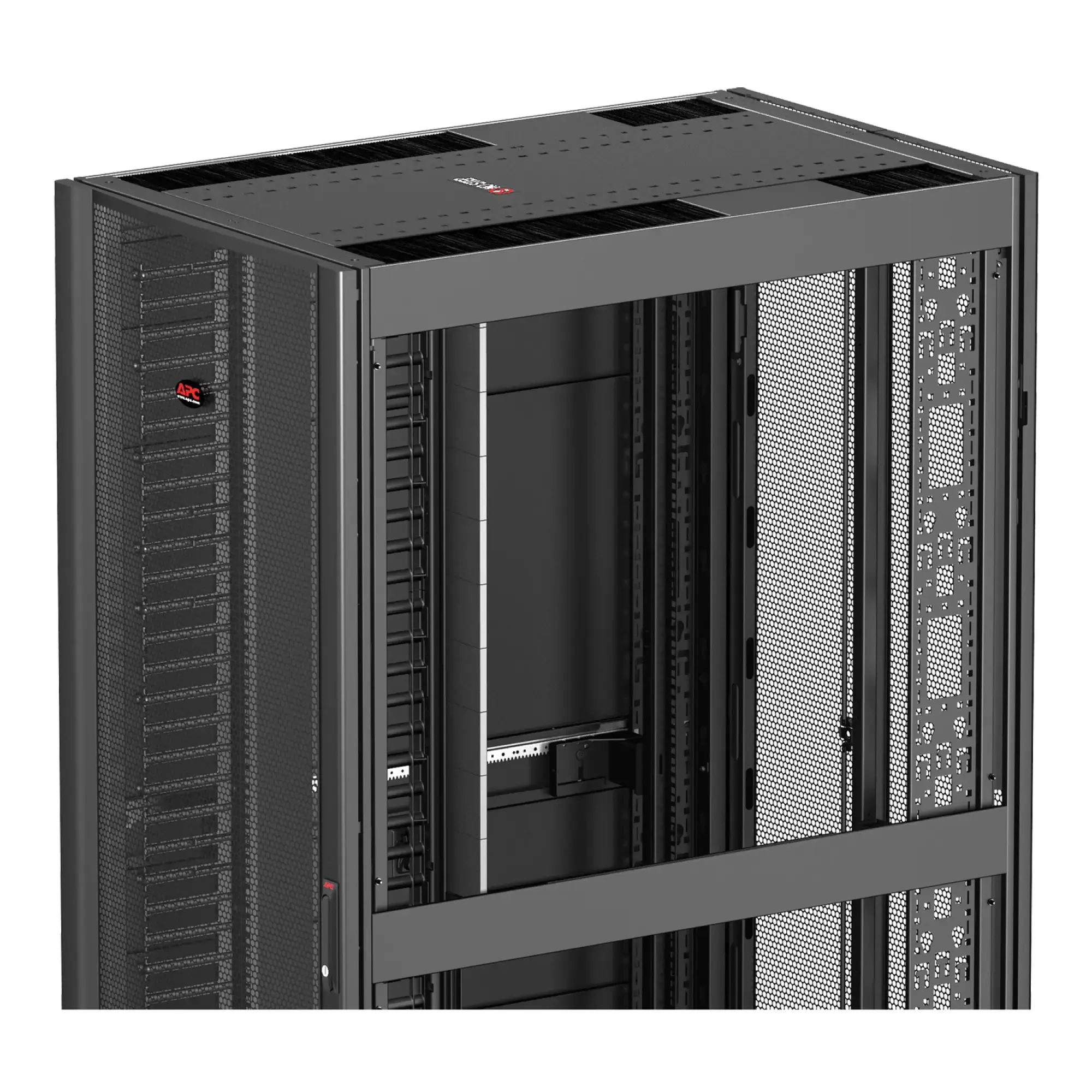 APC AR3347 NetShelter SX Netzwerkgehäuse mit schwarzen Seitenteilen, 48 HE, 750 mm breit x 1200 mm tief (img_010) APC AR3347 NetShelter SX Netzwerkgehäuse mit schwarzen Seitenteilen, 48 HE, 750 mm breit x 1200 mm tief (img_010)