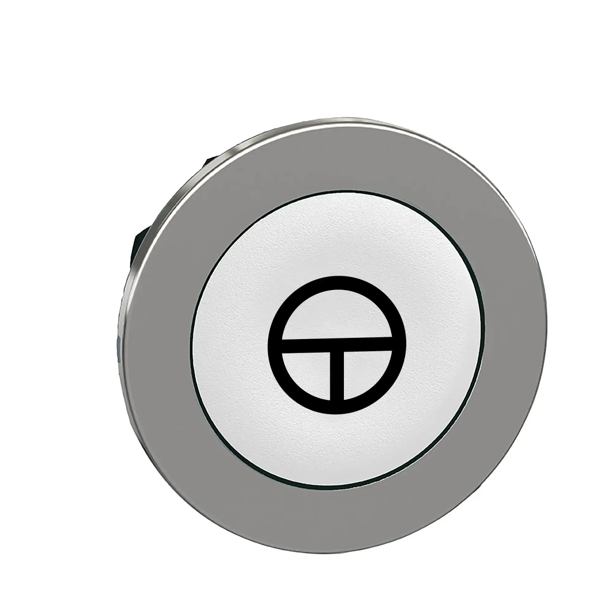 Schneider Electric ZB4FA145 Push button, front element, Harmony XB4F, metal, 30mm, white, labeled symbol, momentary (img_002) Schneider Electric ZB4FA145 Push button, front element, Harmony XB4F, metal, 30mm, white, labeled symbol, momentary (img_002)