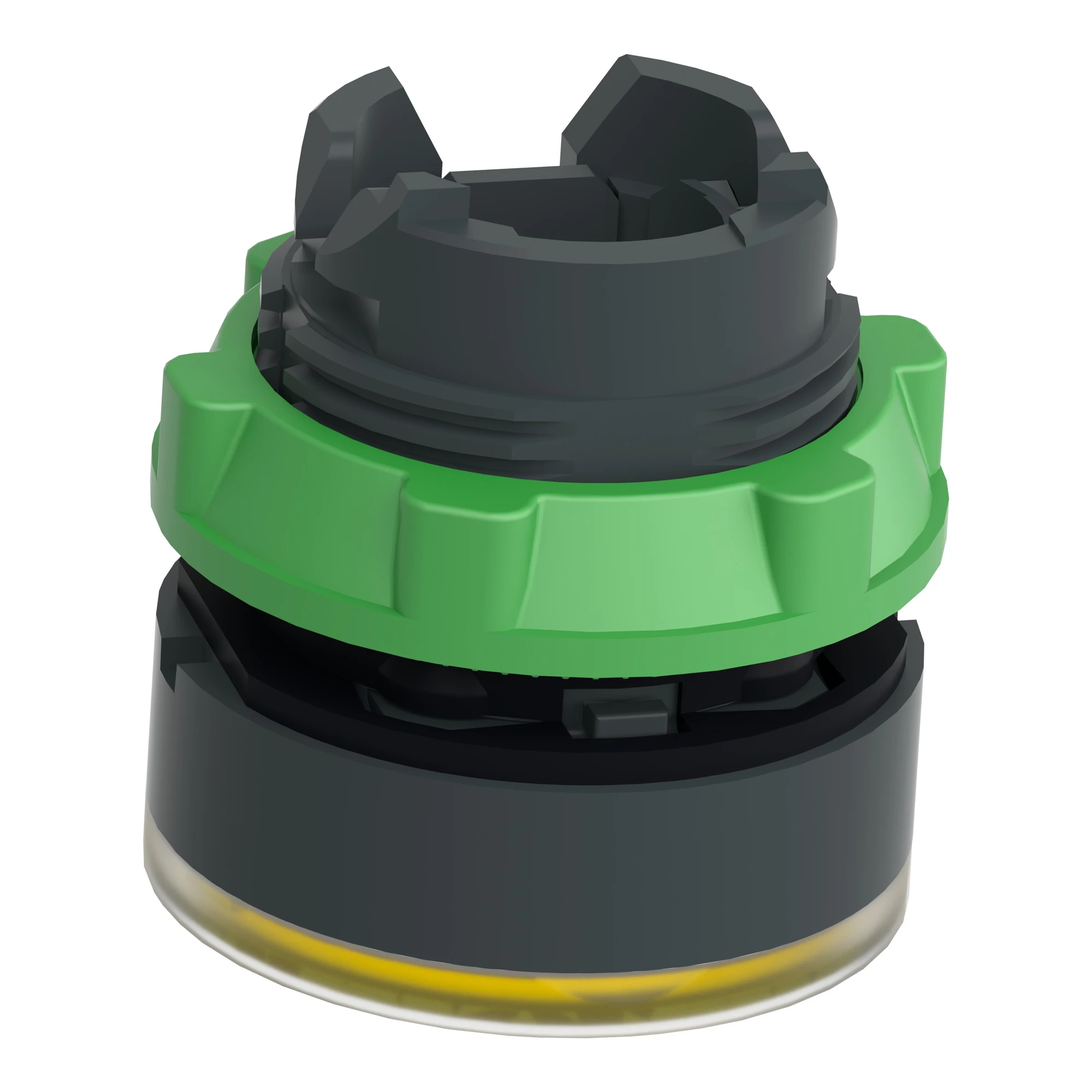 Schneider Electric ZB5AA88 Illuminated push button, Front element, Harmony XB5, Plastic, 22mm, Yellow, for universal LED, with label insert (img_007) Schneider Electric ZB5AA88 Illuminated push button, Front element, Harmony XB5, Plastic, 22mm, Yellow, for universal LED, with label insert (img_007)